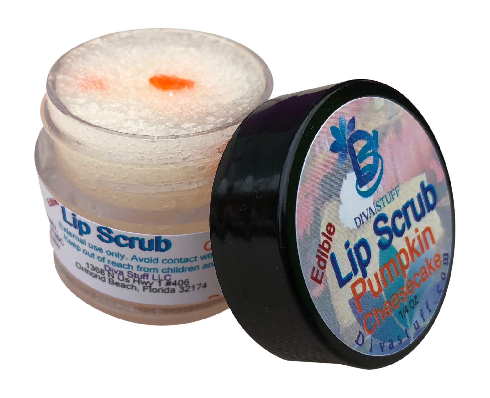 Ultra Hydrating Lip Scrub for Soft Lips | Gentle Exfoliator & Moisturizer | Pumpkin Cheesecake Flavor | ¼ oz | Made in USA | Perfect for Dry Lips & Nighttime Skincare Routine