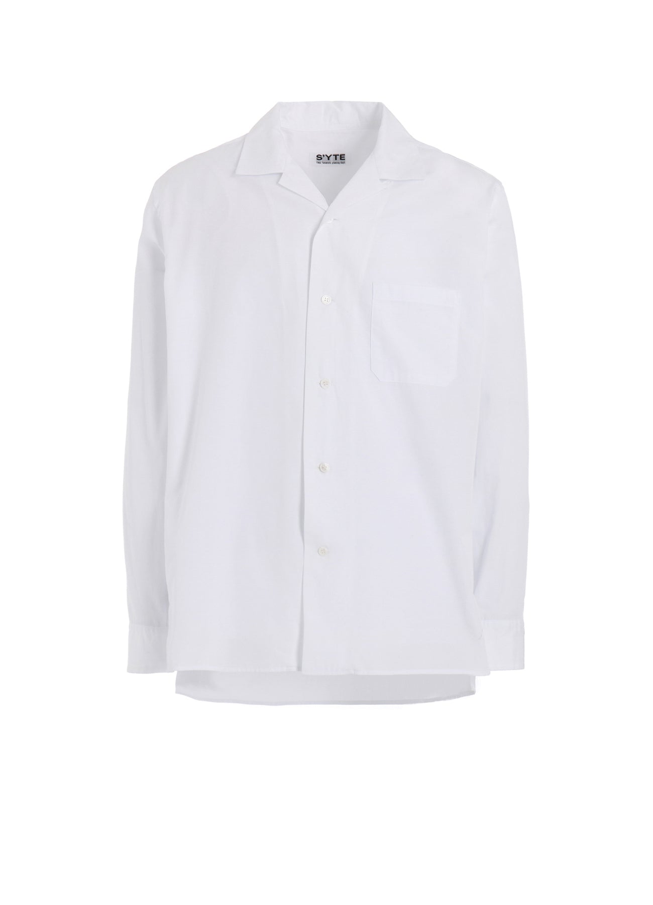 Premium Cotton Broadcloth Loose Fit Open Collar Casual Shirt for Men - Comfortable Breathable Button Down Shirt for Work, Travel & Everyday Wear