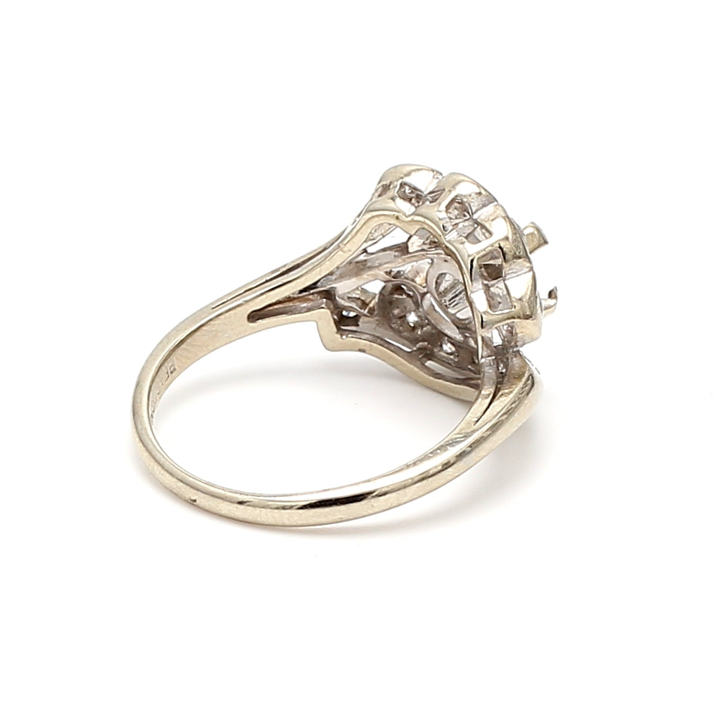 0.25 Carat Round Brilliant I SI1 Diamond Engagement Ring in 14K White Gold - Perfect for Wedding Proposals, Anniversary Gifts & Bridal Jewelry
