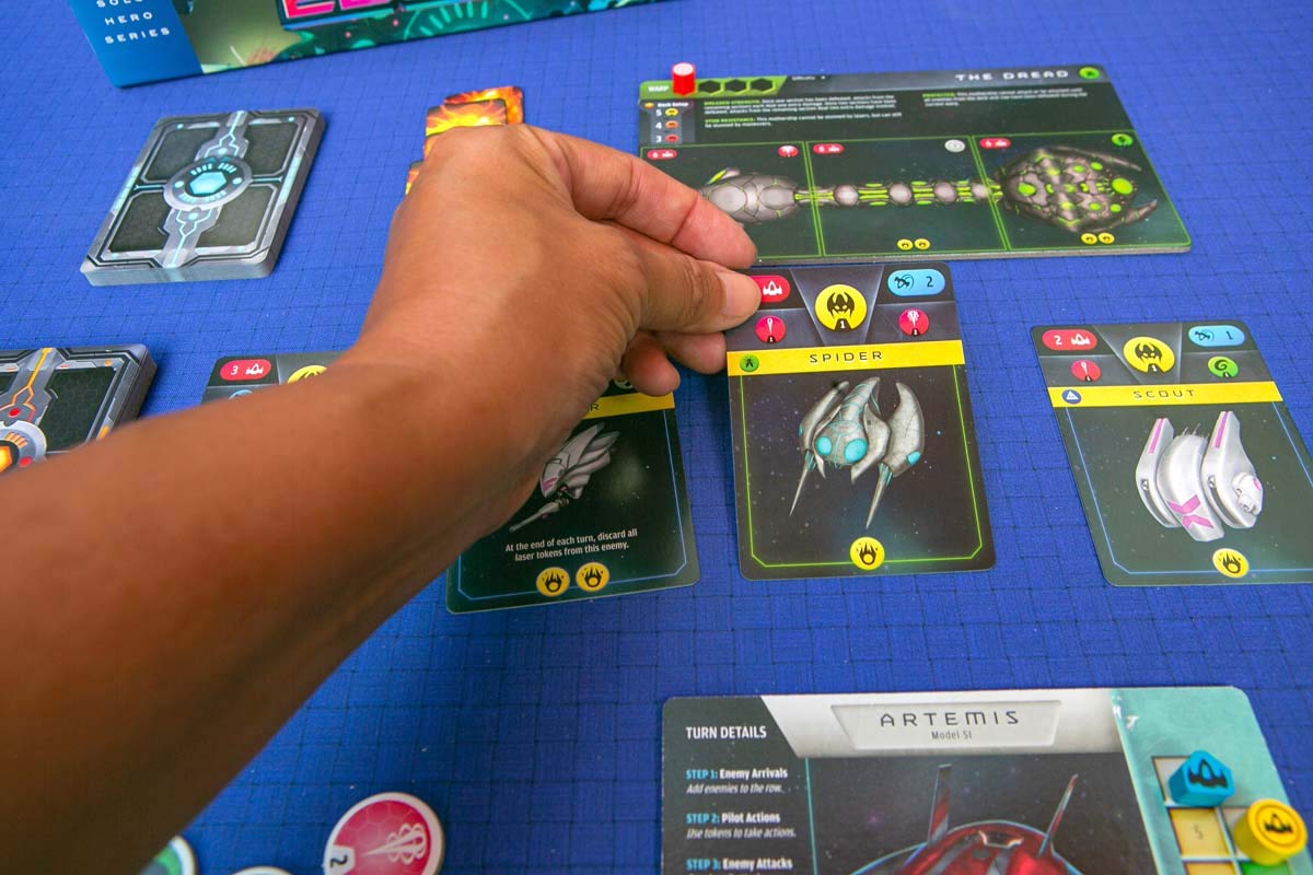 Warp's Edge Solo Bag-Building Game - Epic Space Combat Strategy Board Game for Adults & Teens Ages 10+ by Renegade Game Studios - Perfect for Family Game Nights & Solo Play Adventures