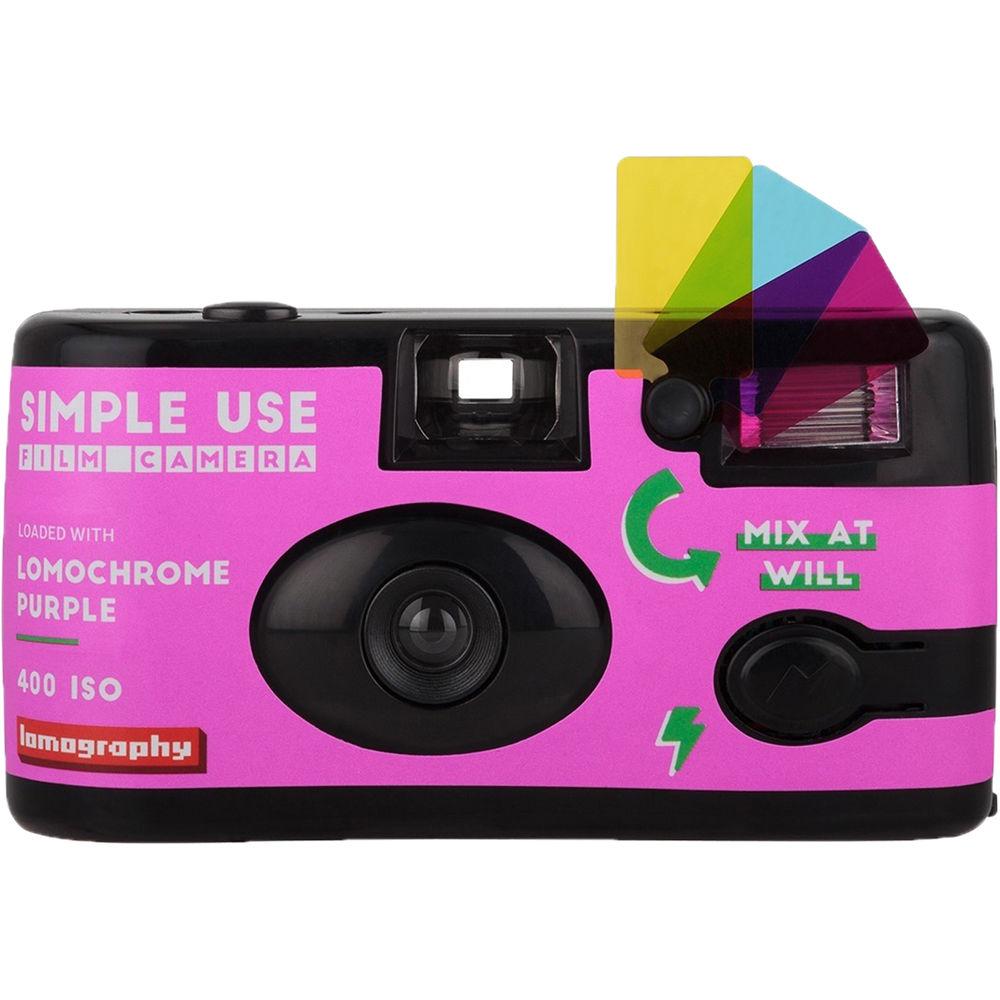 Lomography LomoChrome Purple 2019 Simple Use Film Camera - 35mm Color Film Camera for Creative Photography, Travel & Street Shooting