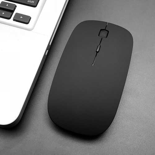 BUBM 1200DPI Wireless Bluetooth 4.0 Rechargeable Ultra Slim Optical Mouse for Office Work & Gaming - Perfect for Laptops, Desktops & Travel Use