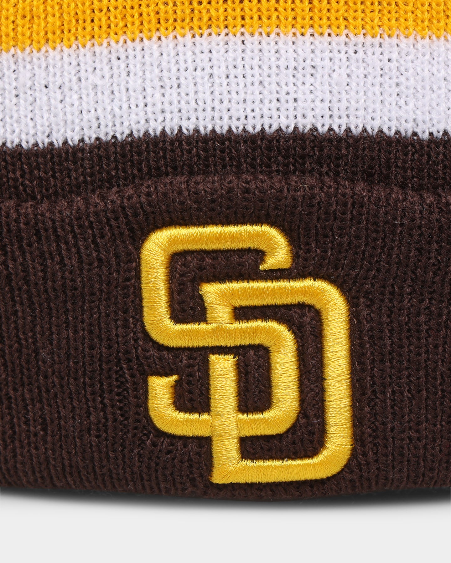 47 Brand San Diego Padres Breakaway Cuff Knit Beanie - Brown MLB Baseball Team Winter Hat for Men & Women - Perfect for Cold Weather, Game Day & Outdoor Activities
