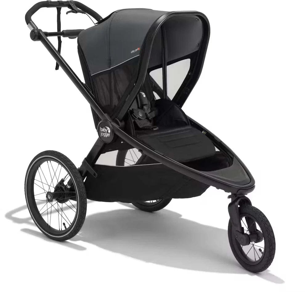Baby Jogger City Prix Stroller - Lightweight Compact Travel Stroller for Toddlers | Black | Perfect for City Walks, Travel & Everyday Use
