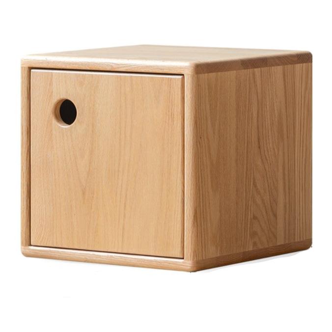 out of stock 13.8x13.8x13.8 inch / 35x35x35 cm / natural wood color /oak  element cabinet with door without decoration depth