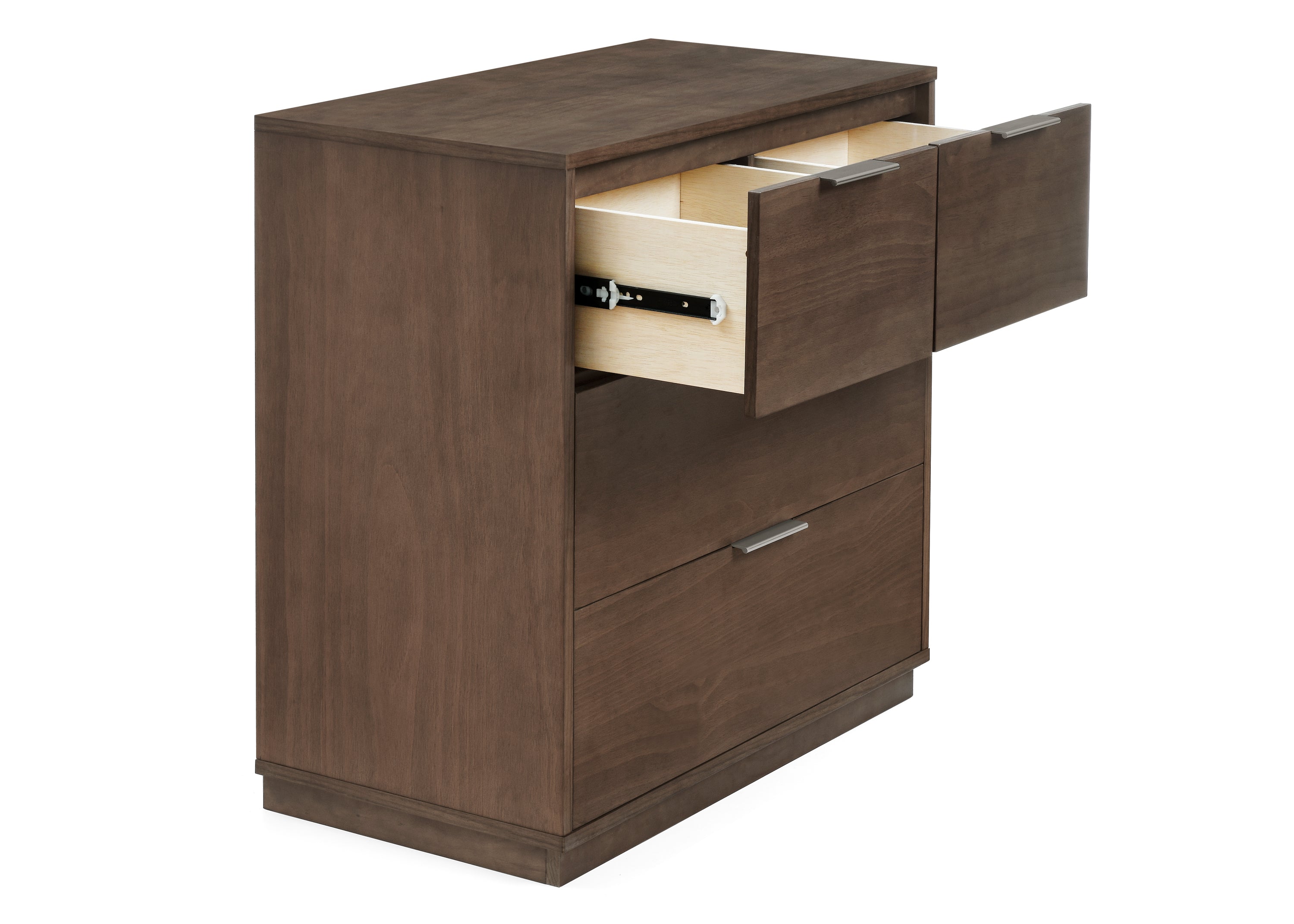 Forever 4-Drawer Dresser with Changing Top & Interlocking Drawers - Perfect Nursery Furniture for Baby Clothes Storage and Diaper Changing Station