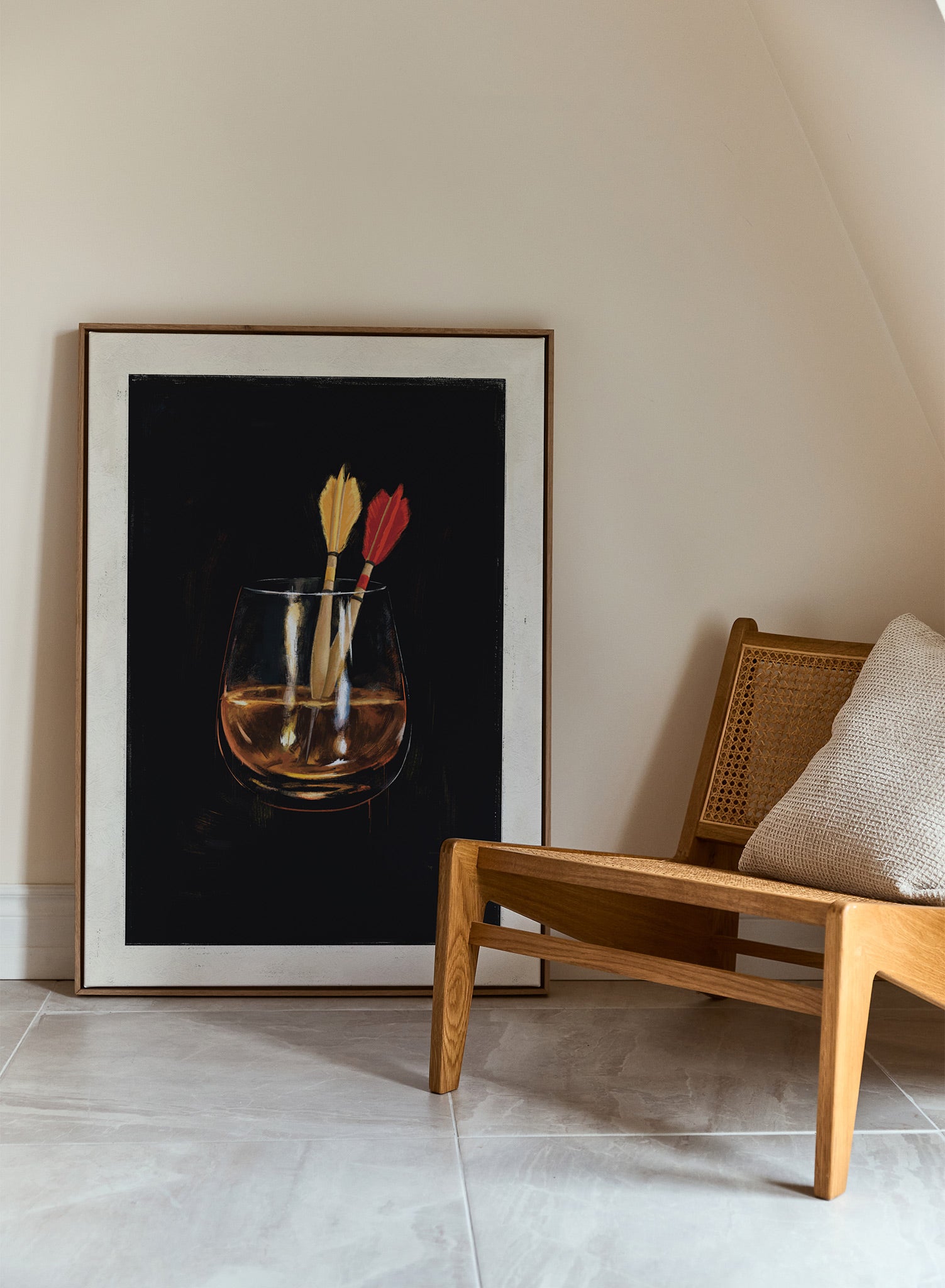 Bullseye Target Poster - High-Quality Shooting Range & Archery Practice Decor - Perfect for Home, Office & Training Rooms