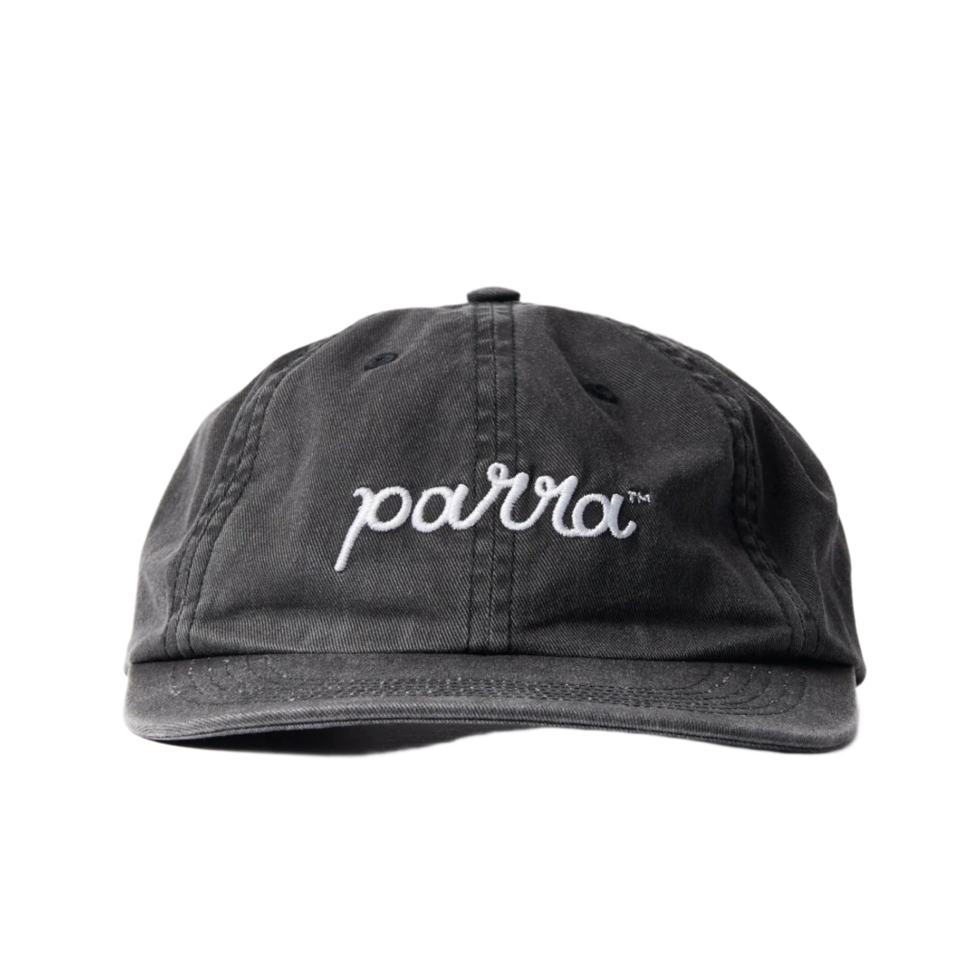 Parra Scripted 6-Panel Hat - Stylish Adjustable Baseball Cap for Men & Women - Perfect for Outdoor Sports, Casual Wear & Street Fashion