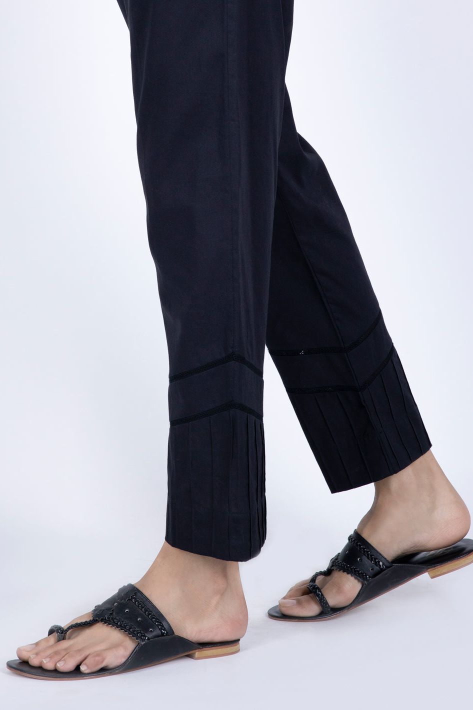 Premium Cambric Black Dress Pants for Men & Women - Slim Fit Formal Trousers for Office, Business & Special Occasions