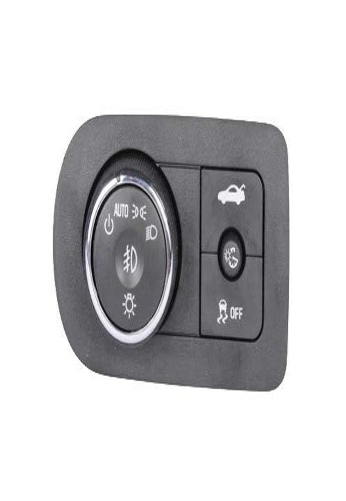 ACDelco 22771142 GM Original Equipment Ebony Headlamp and Fog Lamp Switch - Replacement for Chevy, GMC & Cadillac - Perfect for Night Driving & Off-Road Adventures