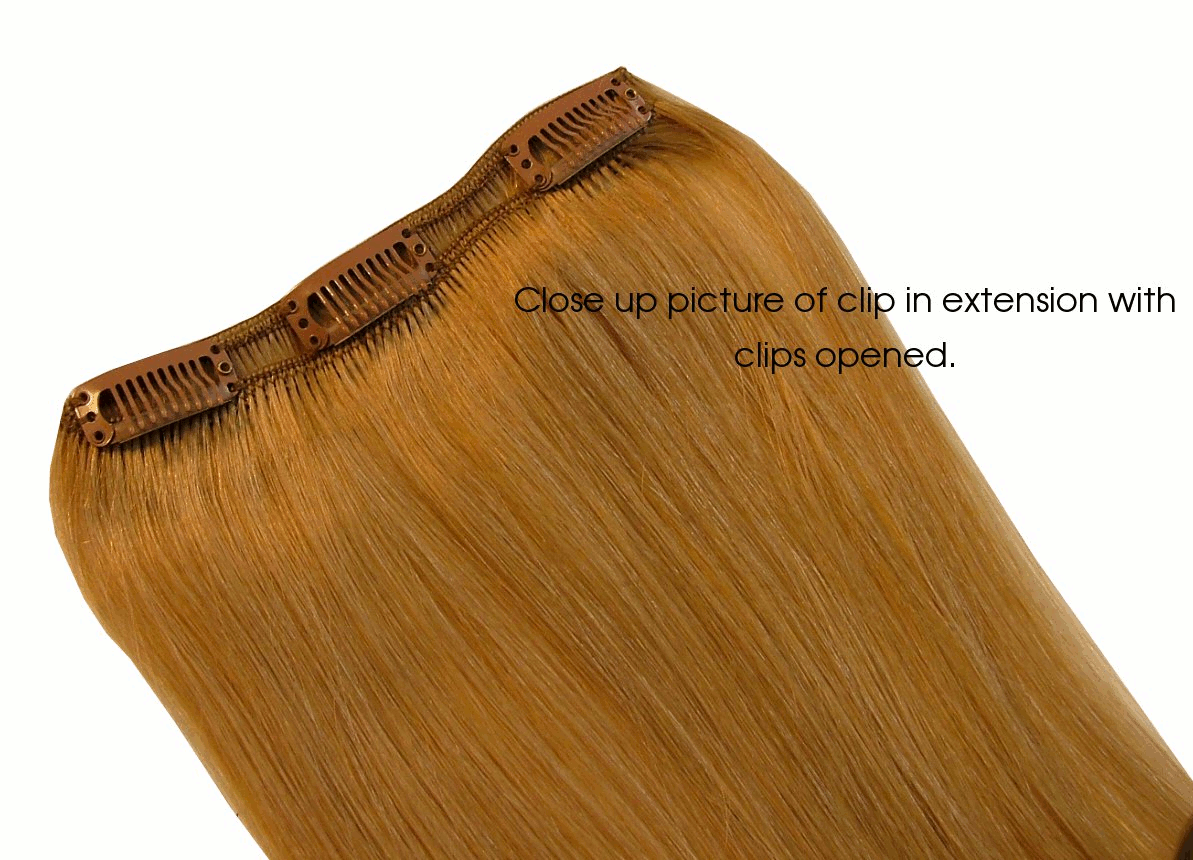Clip in Hair Extensions for Women - 100% Human Hair, Remy, 18 Inch, Straight - Perfect for Volume & Length, Styling, Parties & Everyday Wear