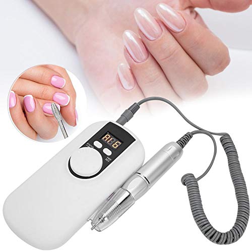 **35000RPM Portable Electric Nail Drill Machine - Professional Manicure & Pedicure Tool for Acrylic Nails, Gel Polish, False Nails - Perfect for Home & Salon Use**