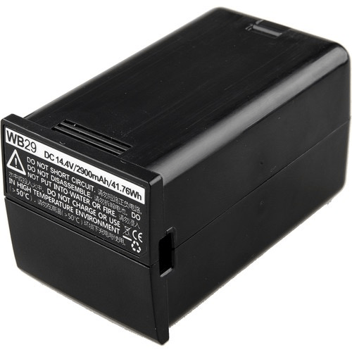 Godox AD200 Lithium Ion Battery Pack - 14.4V 2900mAh Rechargeable Power Source for Pocket Flash | Perfect for Outdoor Photography, Studio Lighting & On-the-Go Flash Needs