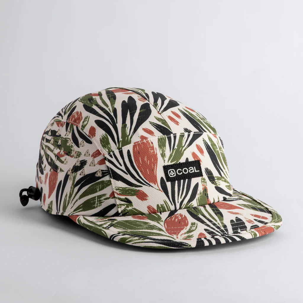 Coal 2025 Provo Hat - Hand Floral Khaki Bucket Hat for Women | Summer Beach, Outdoor Hiking & Travel Accessories