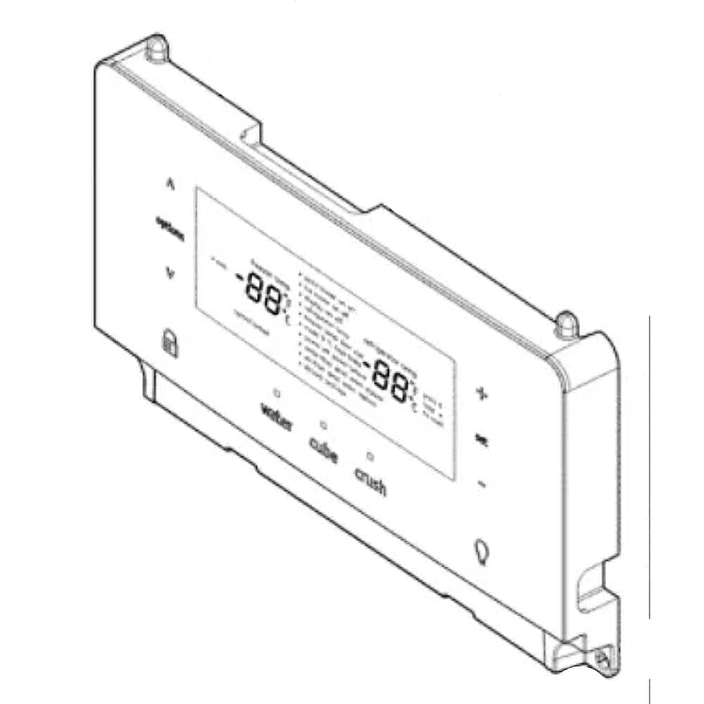 Genuine OEM Refrigerator Dispenser User Interface Control Panel - Compatible with Multiple Models - Perfect for Kitchen Appliance Repairs & Upgrades