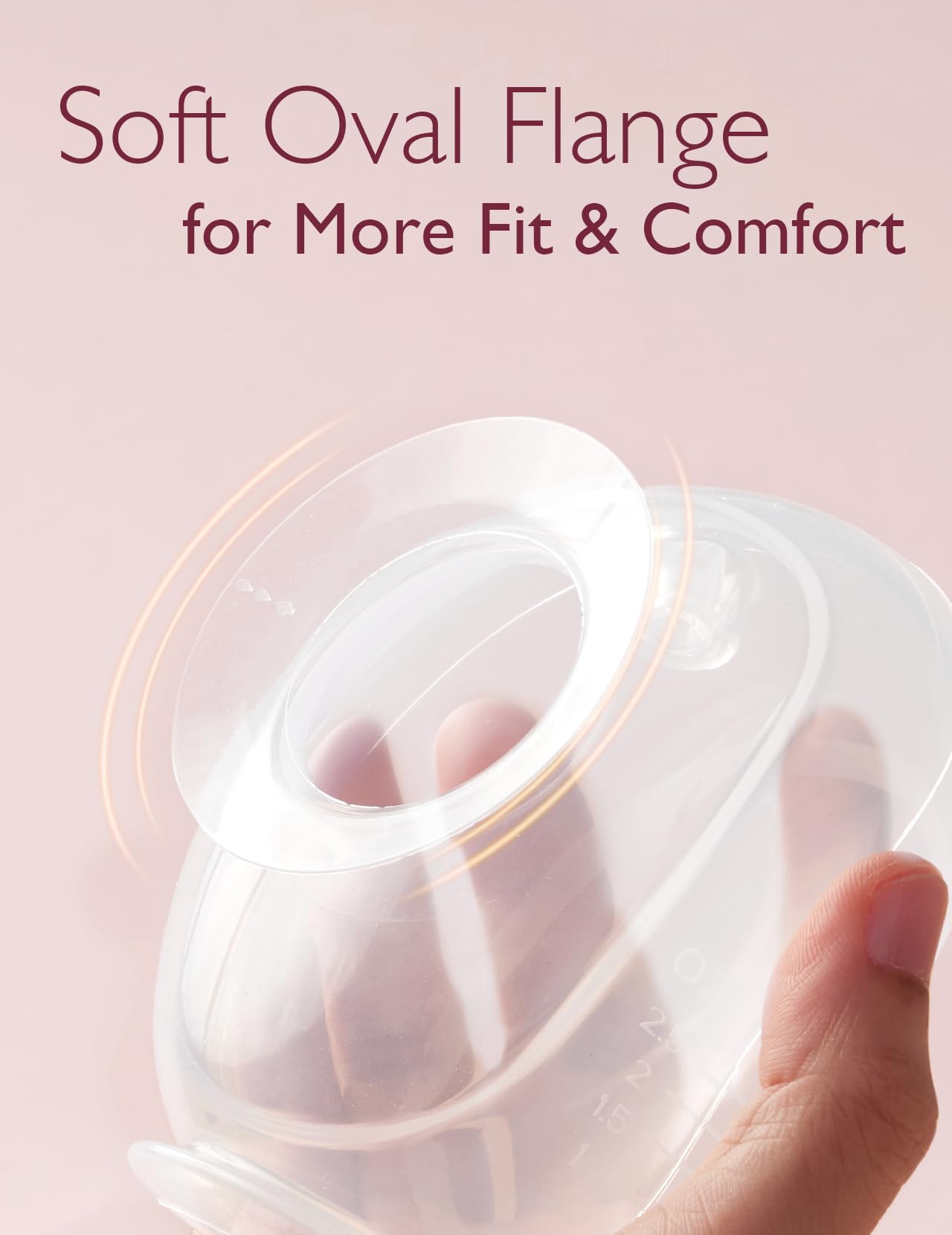 Momcozy Reusable Silicone Breast Milk Collector Catcher – 2.5oz/75ml Soft Comfortable Flange Design – Perfect for Nursing, Pumping & Leak Protection (2-Pack) – Ideal for Breastfeeding Moms at Home, Work or Travel