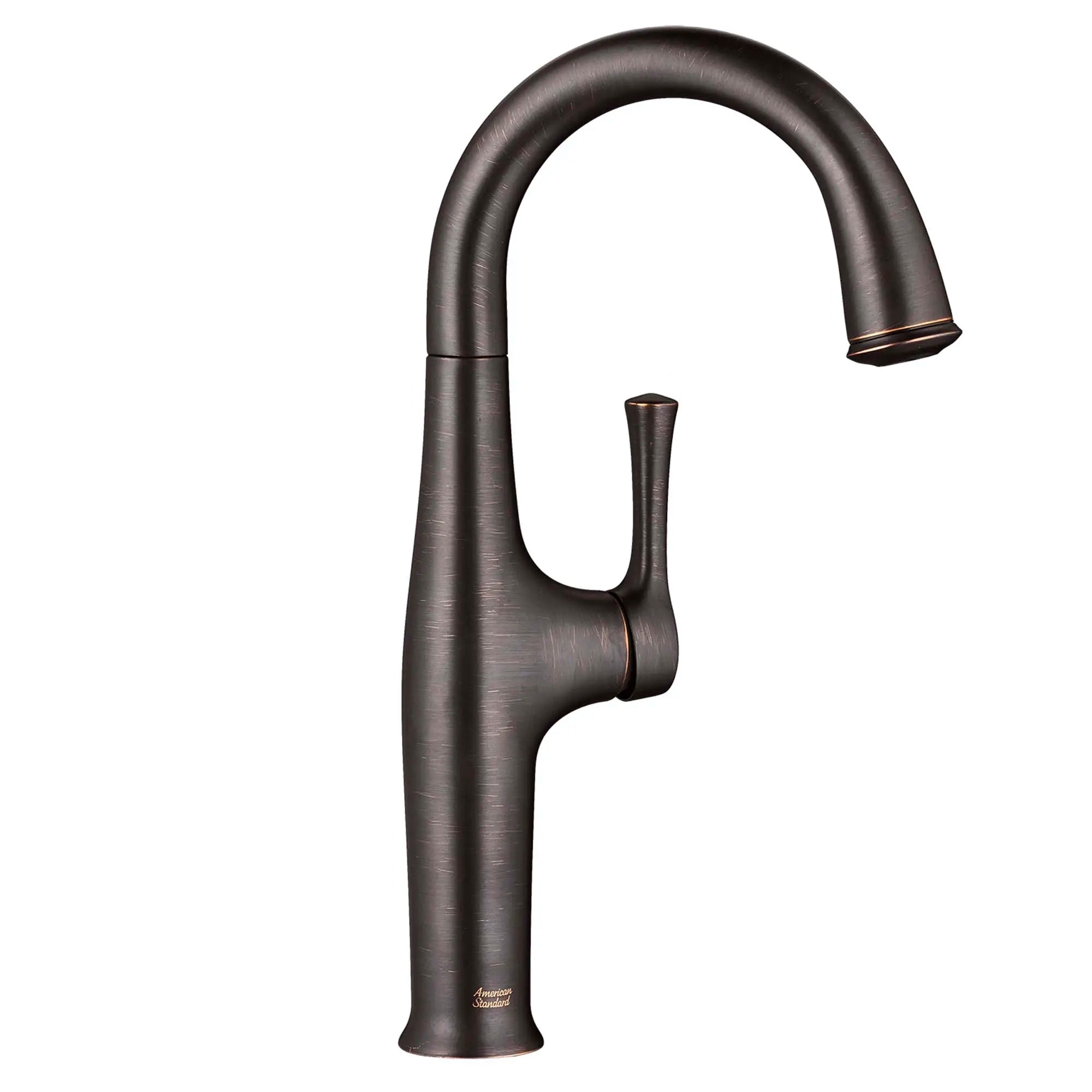 Estate® Single Handle Pull Down Bar Faucet - 1.5 GPM/5.7 LPM - Commercial Grade Stainless Steel Kitchen Sink Faucet with High Arc Spout - Perfect for Restaurants, Bars, and Home Kitchens
