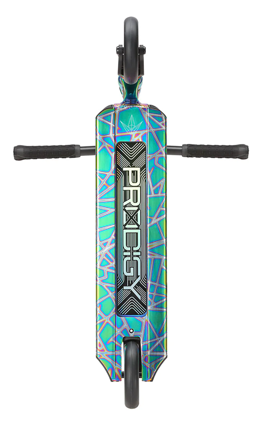 Envy Prodigy X Scooter - Oil Slick Finish - High Performance Kick Scooter for Adults & Teens - Perfect for Commuting, Tricks & Urban Riding