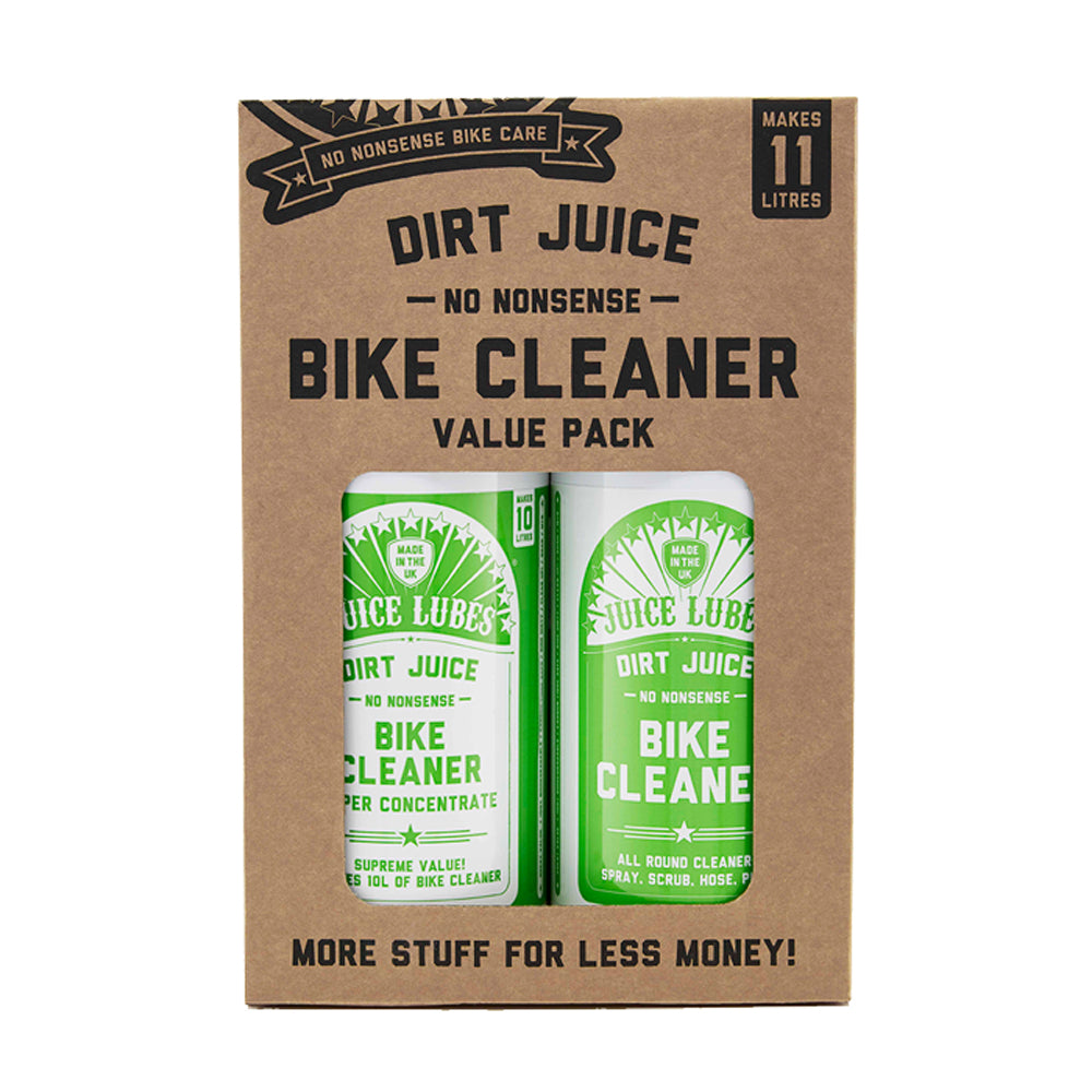 Juice Lubes Dirt Juice Super Gnarl Bike Cleaner - 2 Pack for Mountain Bike & Dirt Bike Maintenance - Perfect for Off-Road Cycling & Motorcycle Cleaning