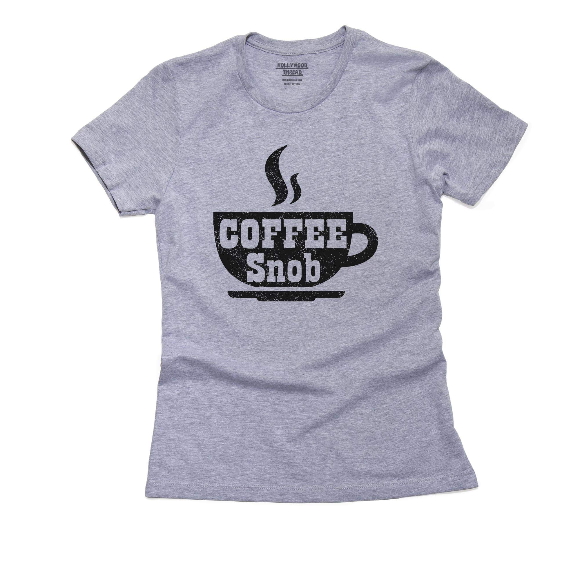 Coffee Lover T-Shirt for Women - Premium Cotton Coffee Cup Design - Perfect Gift for Baristas & Coffee Enthusiasts - Great for Cafes, Coffee Dates & Casual Wear