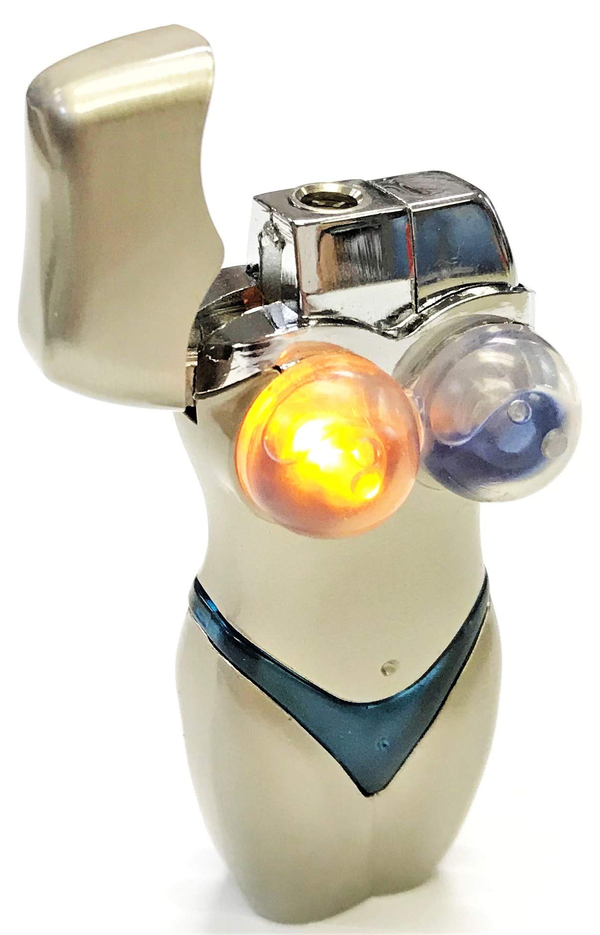 Eclipse Collectible Novelty Bikini Body Design Refillable Windproof Lighter 1466 - Perfect for Outdoor Camping, Beach Parties & Gifts