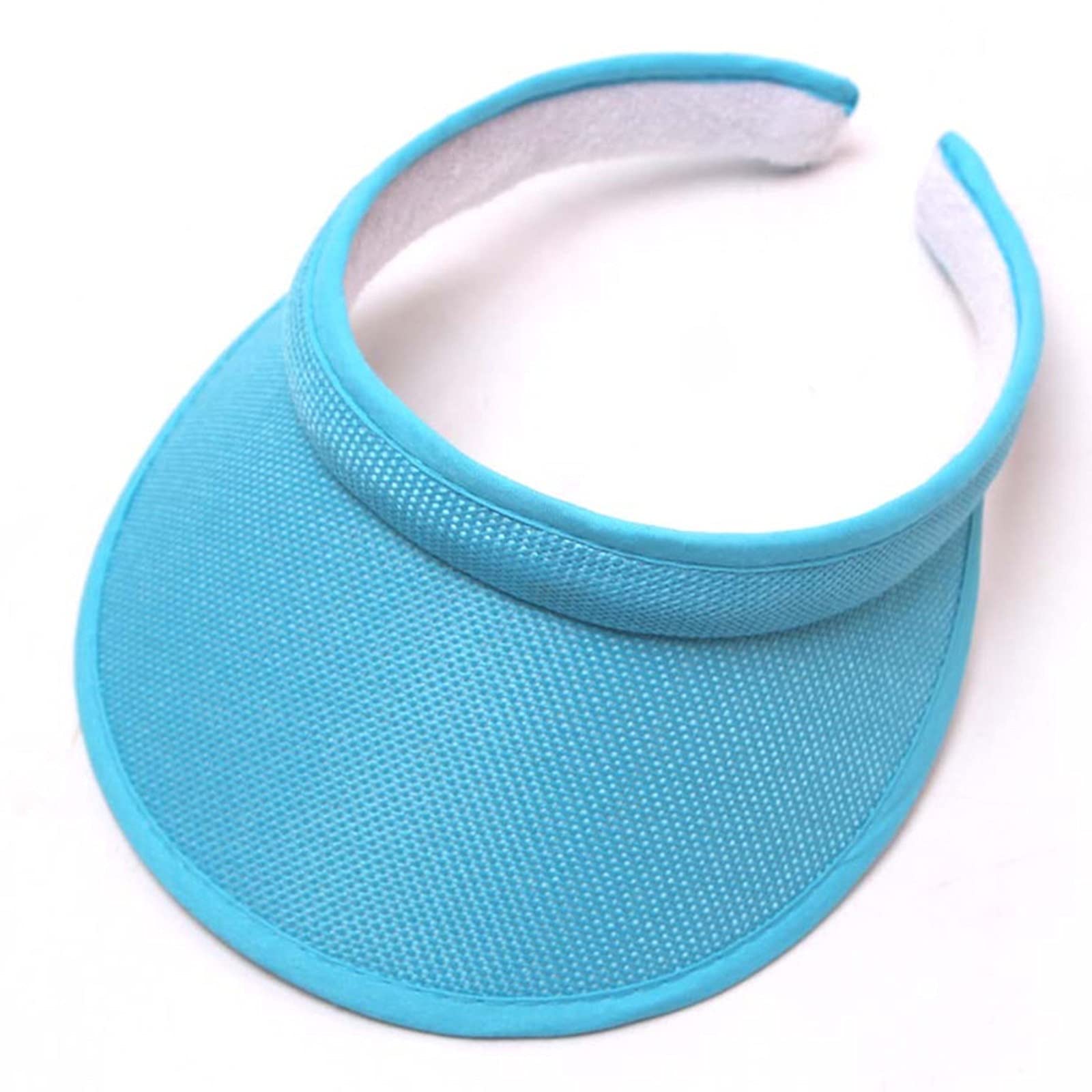 Kids Sun Visor Hat - Adjustable Cotton Sports Cap for Children, Outdoor Beach & Travel Activities | UV Protection for Running, Swimming, and Summer Play
