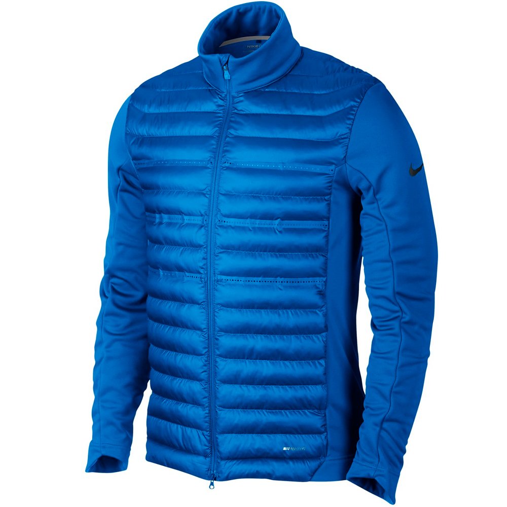 Nike Men's Aeroloft Poly Filled Jacket - Lightweight Insulated Winter Coat for Running, Hiking & Outdoor Activities | Water-Resistant Windbreaker with Warm Polyester Fill