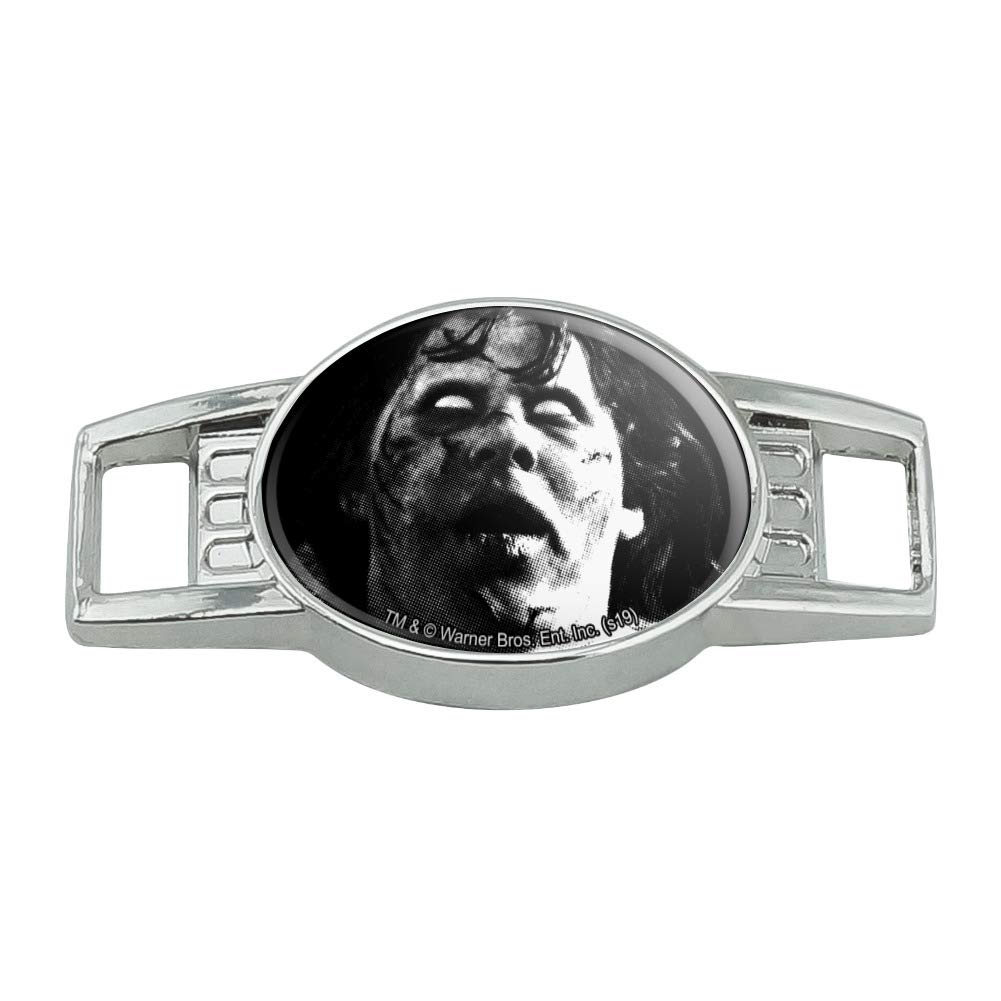The Exorcist Regan Shoe Lace Charms - Horror Movie Themed Sneaker Accessories for Gym, Running & Casual Shoes - Perfect for Halloween Costumes & Horror Fans