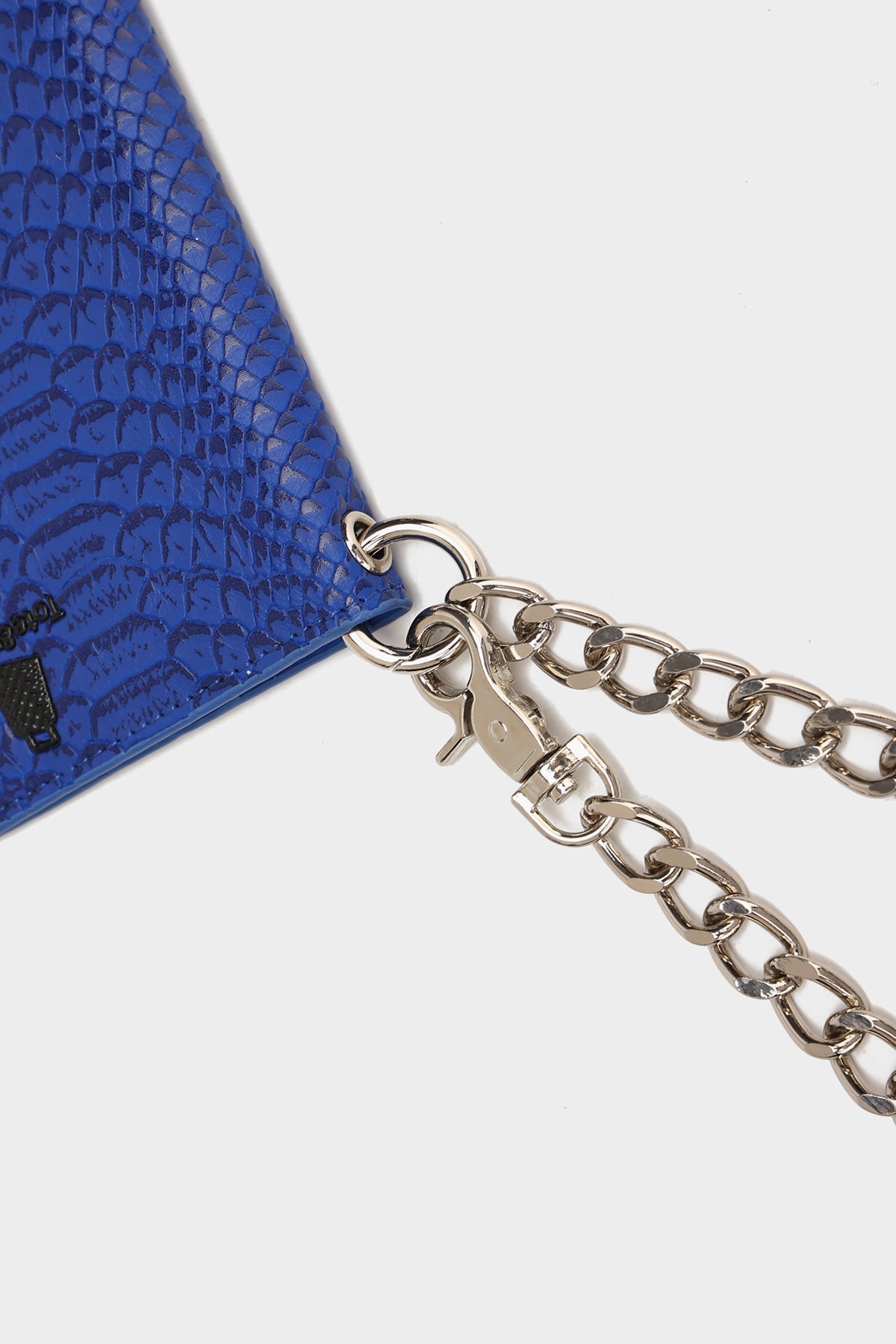 Apollo 1 Chain Wallet for Men - Royal Blue Genuine Leather Bifold Wallet with RFID Protection - Perfect for Everyday Use, Travel & Business