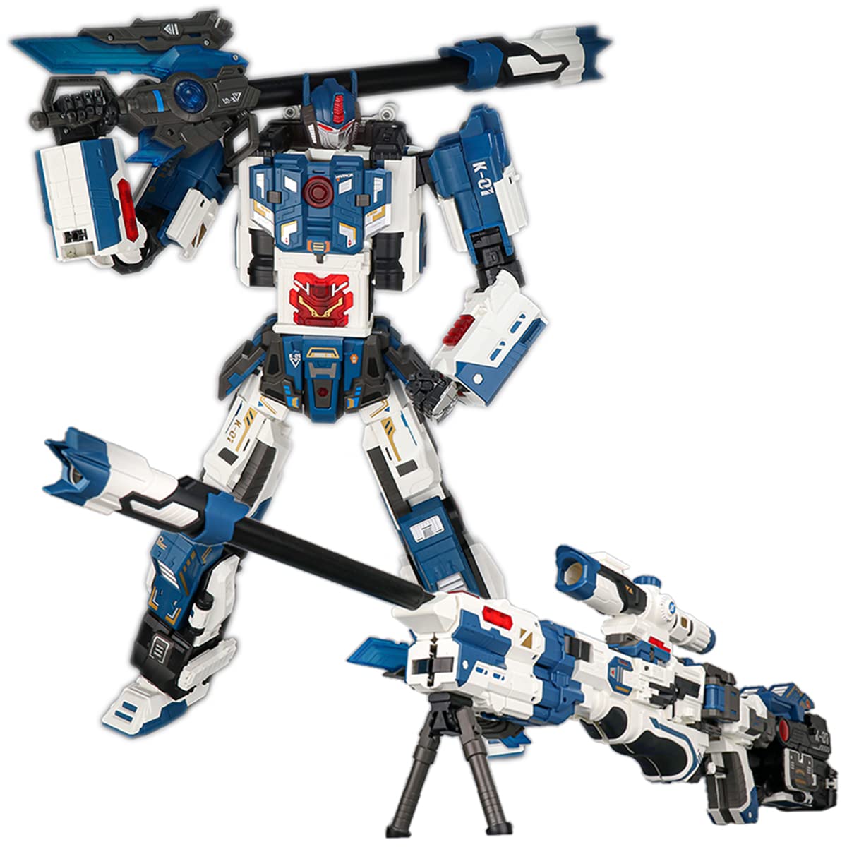 NBK Deformation Robot Toy - King of Sniper Rifle Action Figure - Oversized Deformed Collectible Gift for Kids & Adults | Perfect for Display, Play & Collection