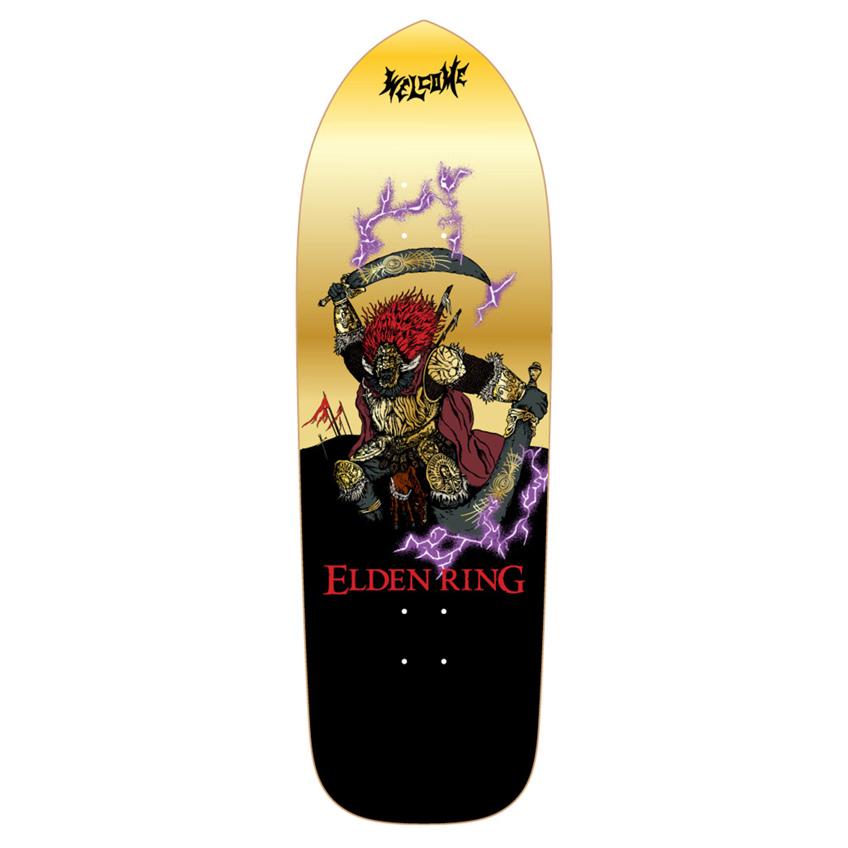Elden Ring Radahn Magic Bullet 2.0 Skateboard Deck 10.5