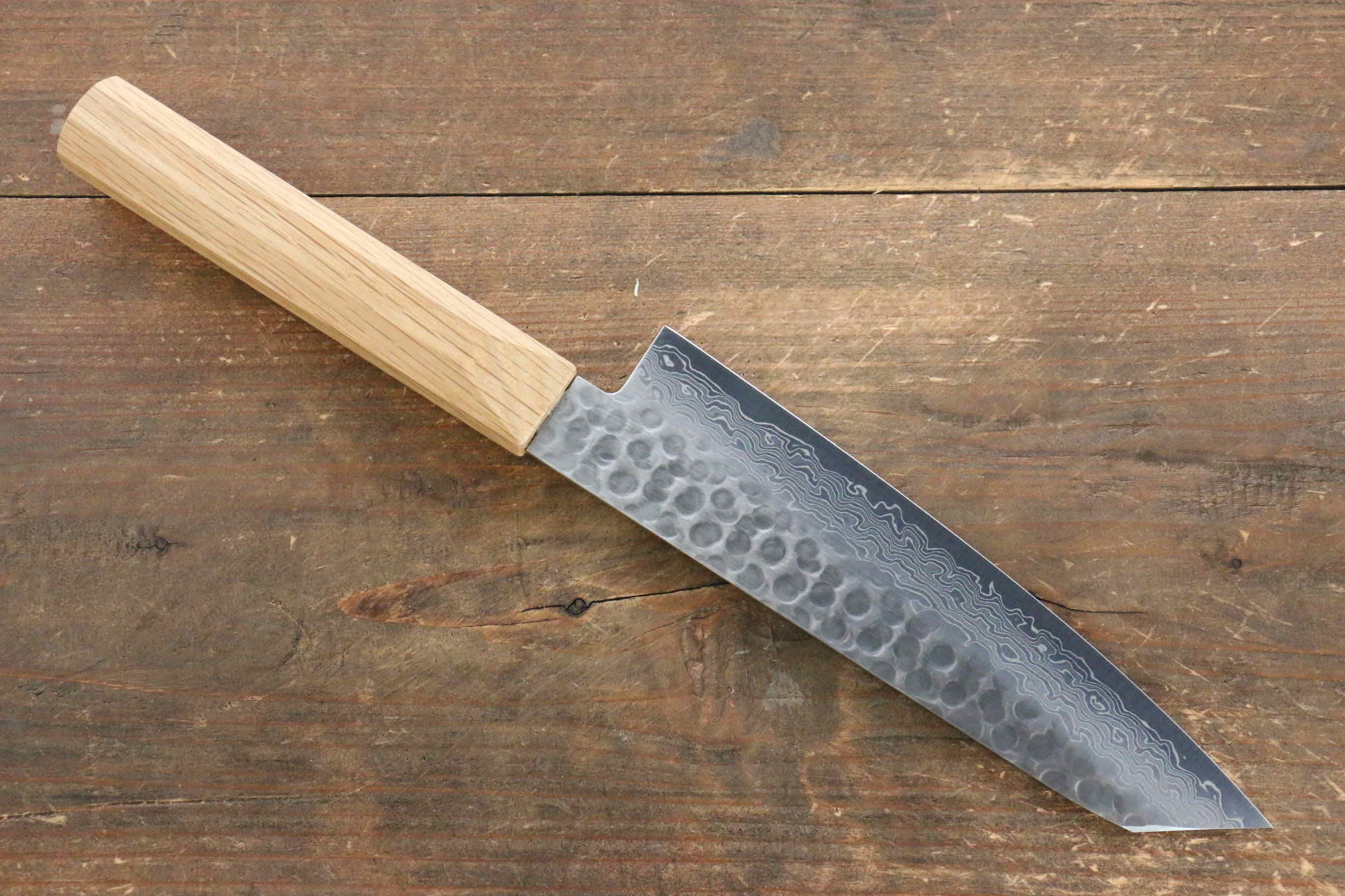Jikko VG10 17-Layer Japanese Gyuto Chef Knife 170mm with Oak Handle - Perfect for Sushi, Sashimi & Precision Cutting