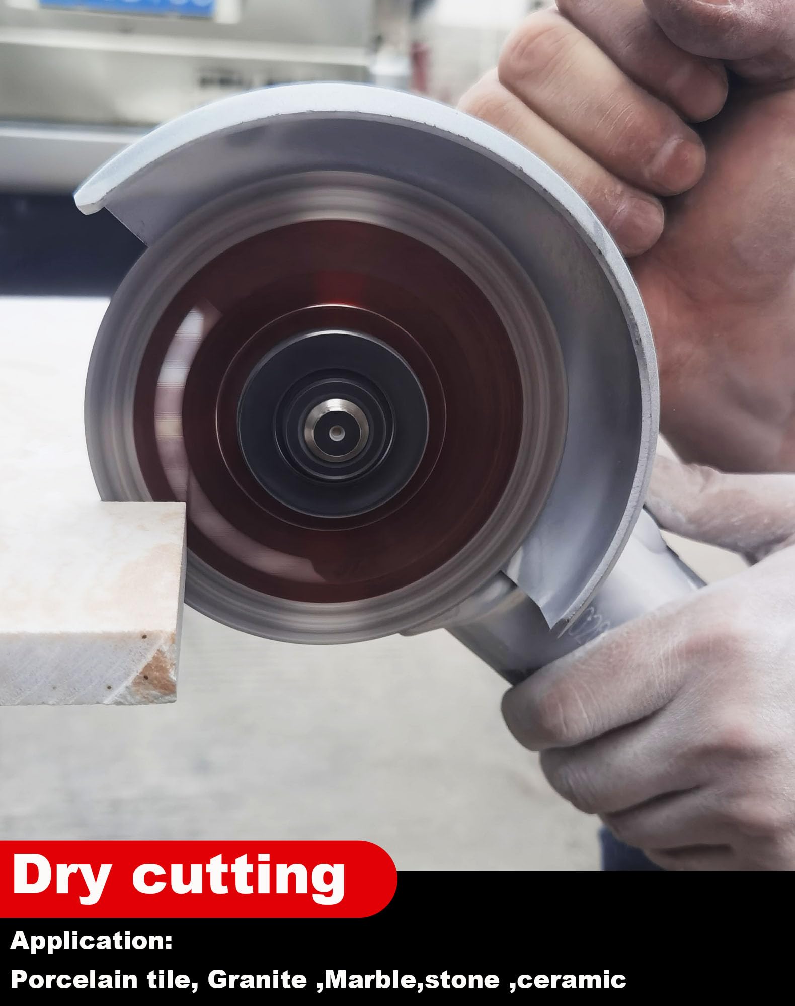 5 Inch Diamond Cutting Blade - Ultra Thin Porcelain Blade for Tile, Granite, Marble - 5
