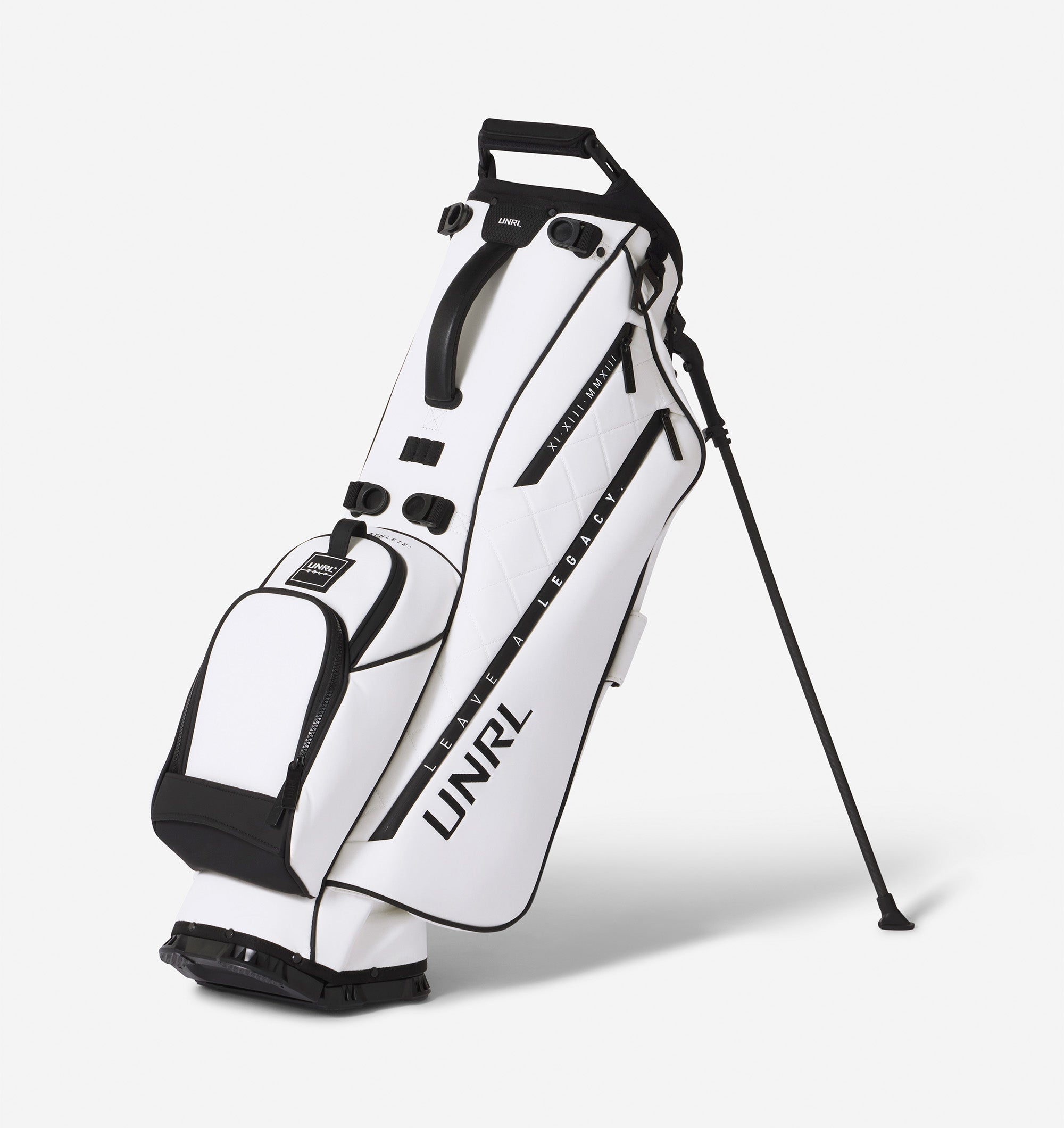 UNRL Golf Founders Air Carry Bag - 4-Way Divider Lightweight Stand Golf Bag for Men & Women - Perfect for Driving Range, Course & Travel