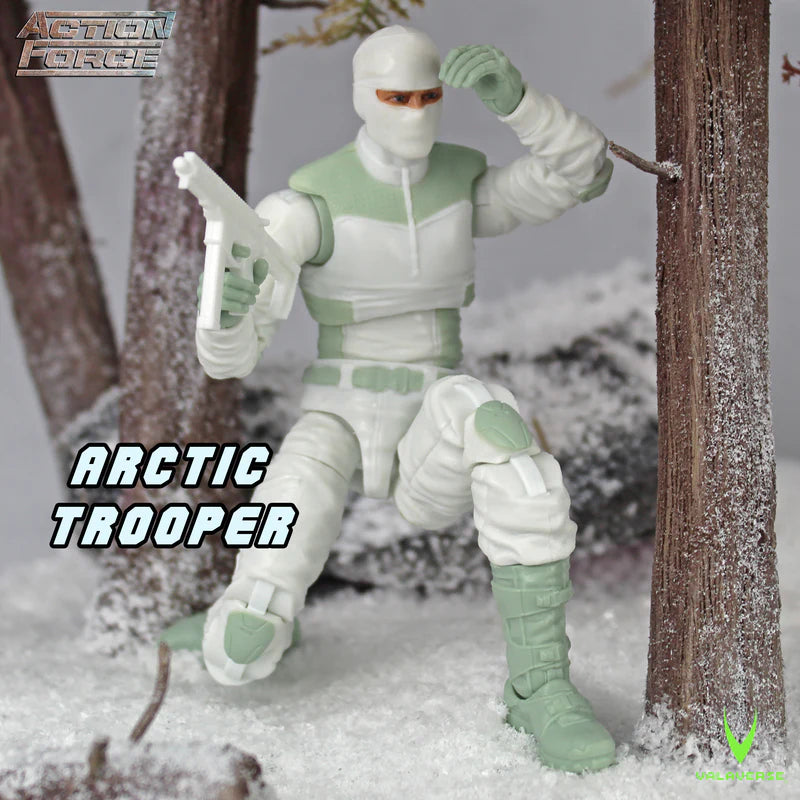 Action Force Series 4 Arctic Trooper - 6-Inch Artic Military Action Figure with Collectible Accessories | Perfect for Display, Toy Photography & Action Figure Collectors