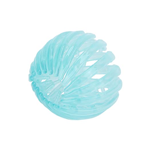 Elegant Expandable Bird Hair Claw Clip for Women & Girls - Jelly Blue Hair Holder for Dating, Parties & Everyday Use | Secure Hair Grip for Ponytails & Updos