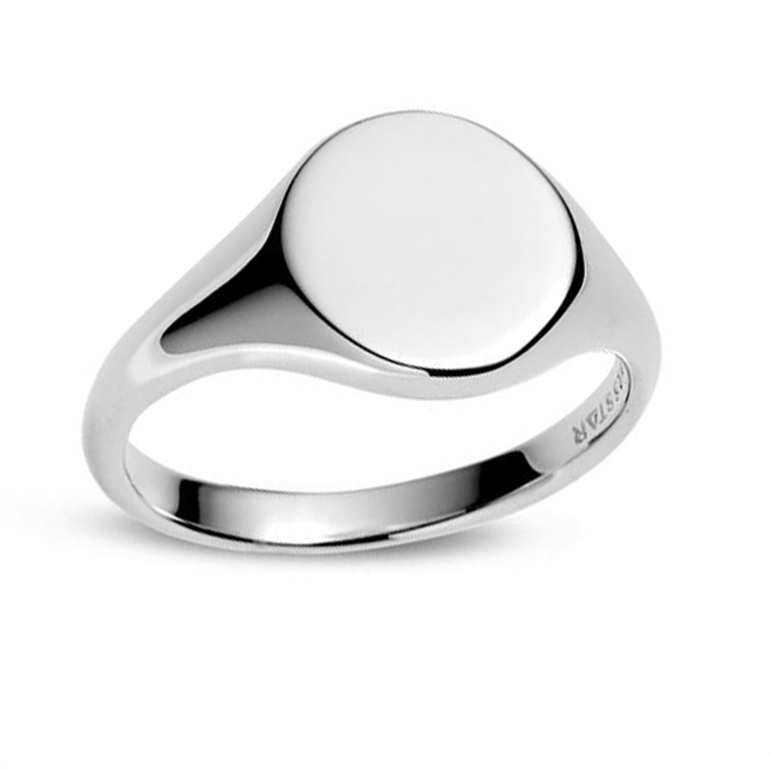 Vintage Signet Ring for Men & Women - Personalized Initial Engraved Seal Ring - Elegant Gold & Silver Statement Jewelry - Perfect for Weddings, Gifts & Formal Occasions