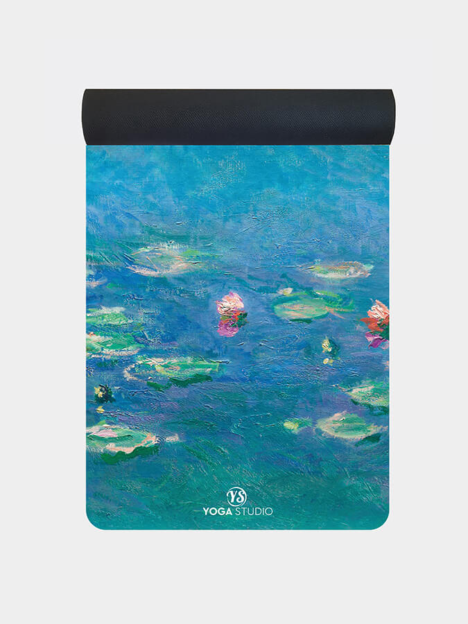 Eco-Friendly Vegan Suede Microfiber Yoga Mat 4mm - Non-Slip, Cushioned for Hot Yoga, Pilates & Home Workouts - Perfect for Beginners & Professionals