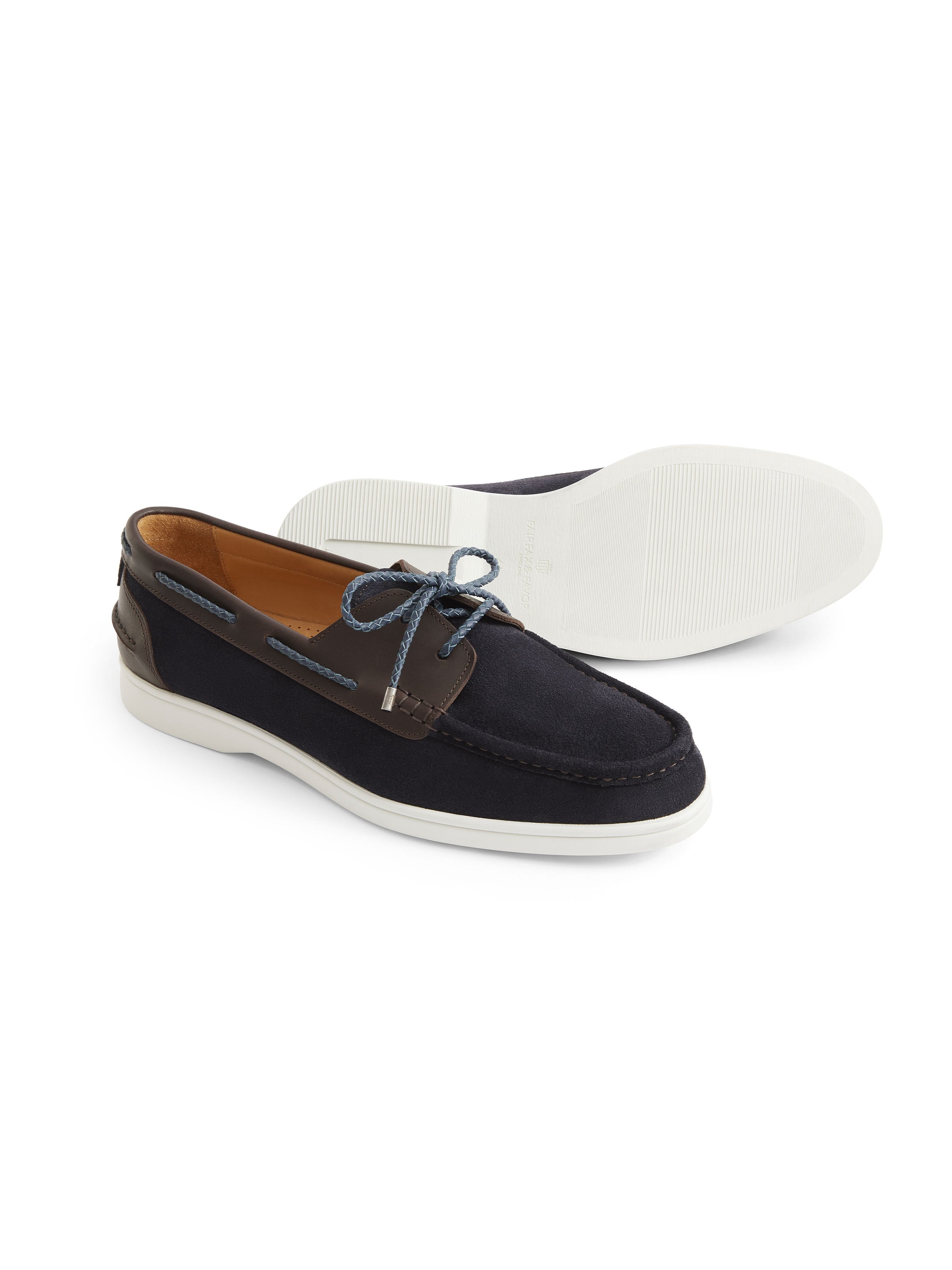 Premium Wells Navy & Chocolate Suede Shoes - Stylish & Comfortable Footwear for Men & Women | Perfect for Casual Outings, Office Wear & Date Nights