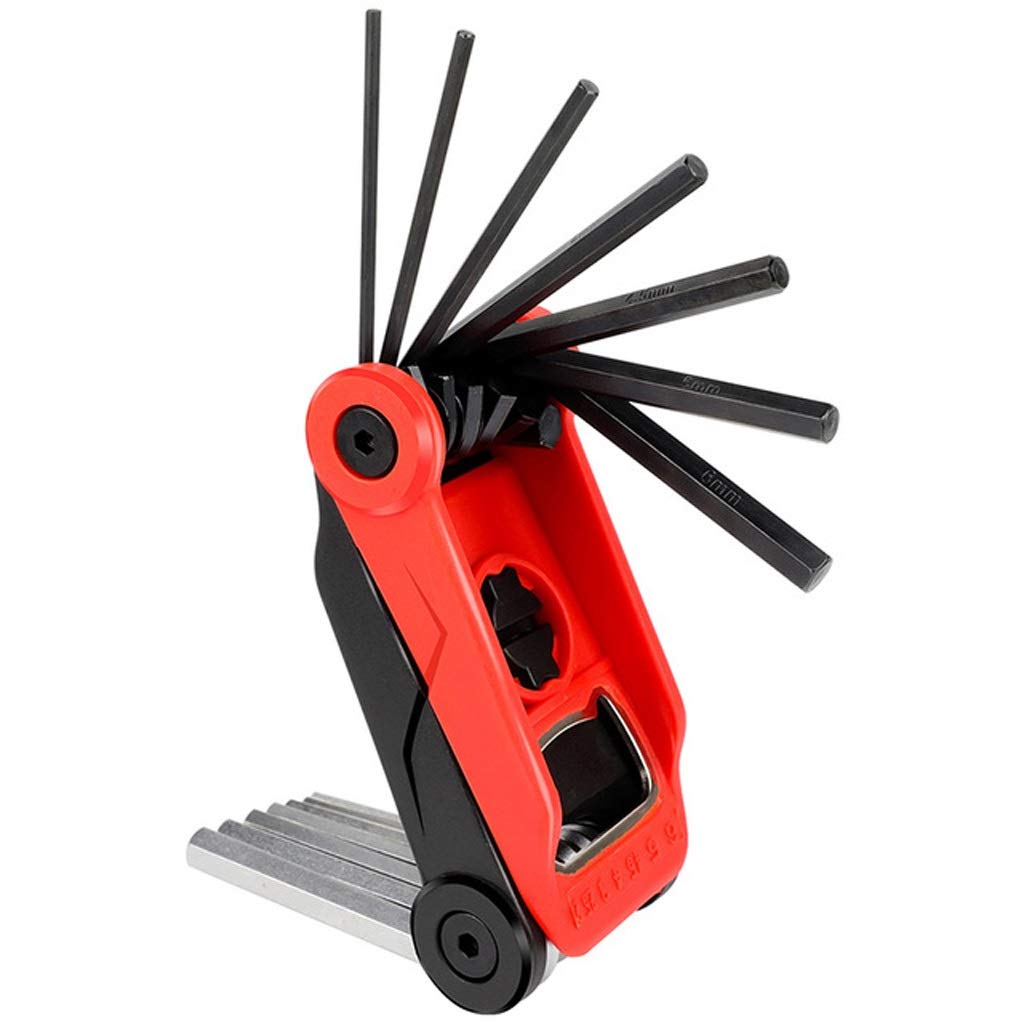UXZDX CUJUX 18-in-1 Multifunction Bicycle Repair Tool Kit - Hex Wrench, Spoke Key & Screwdriver Set for MTB, Mountain & Road Bike Maintenance (Color: Black) - Perfect for On-the-Go Cycling Repairs & Home Bike Workshops