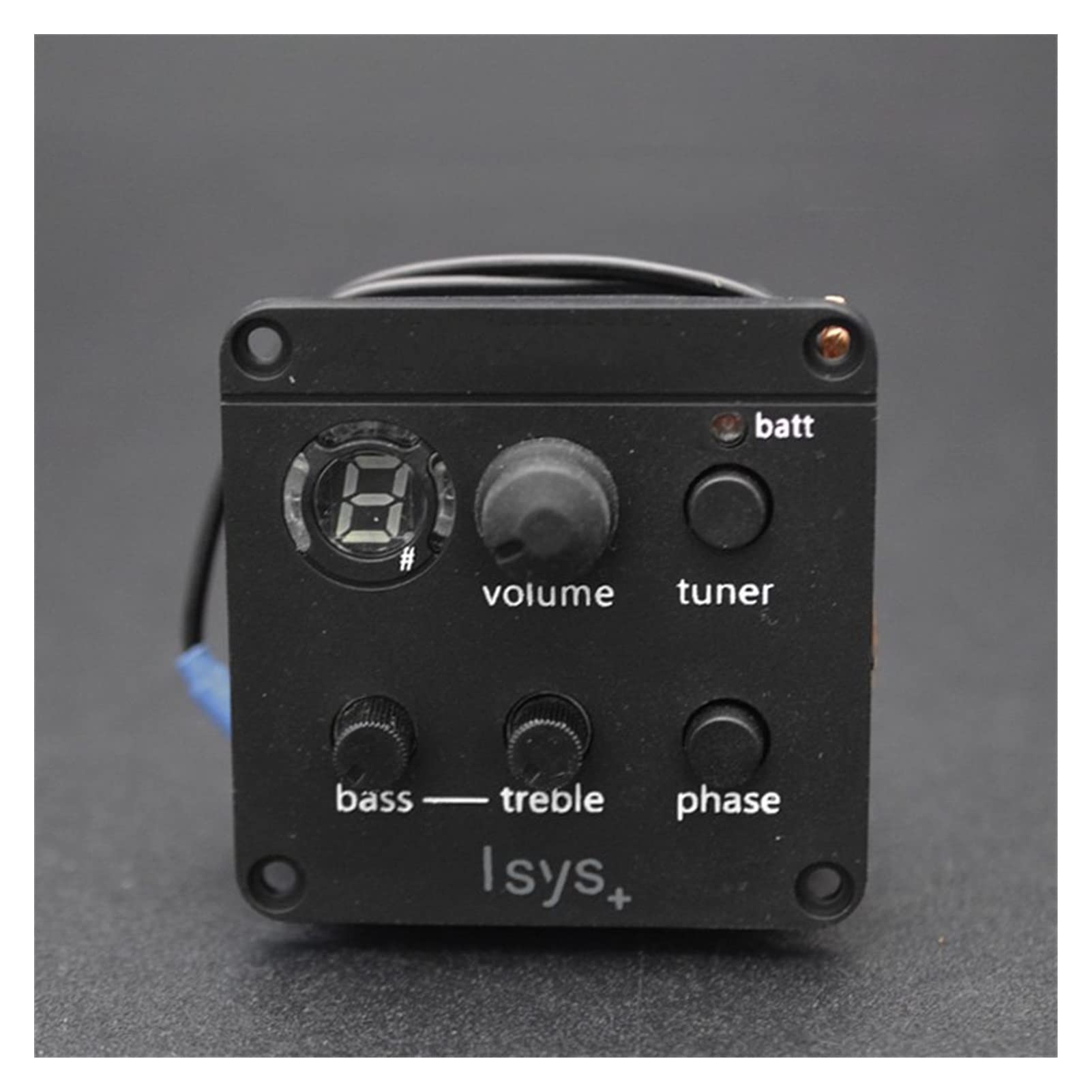 TSTS 6-Piece Acoustic Guitar Pickup Set with Preamp & Adjustable Sound - Perfect for Folk, Electric & Acoustic Guitar Amplification | Ideal for Live Performances, Studio Recording & Home Practice
