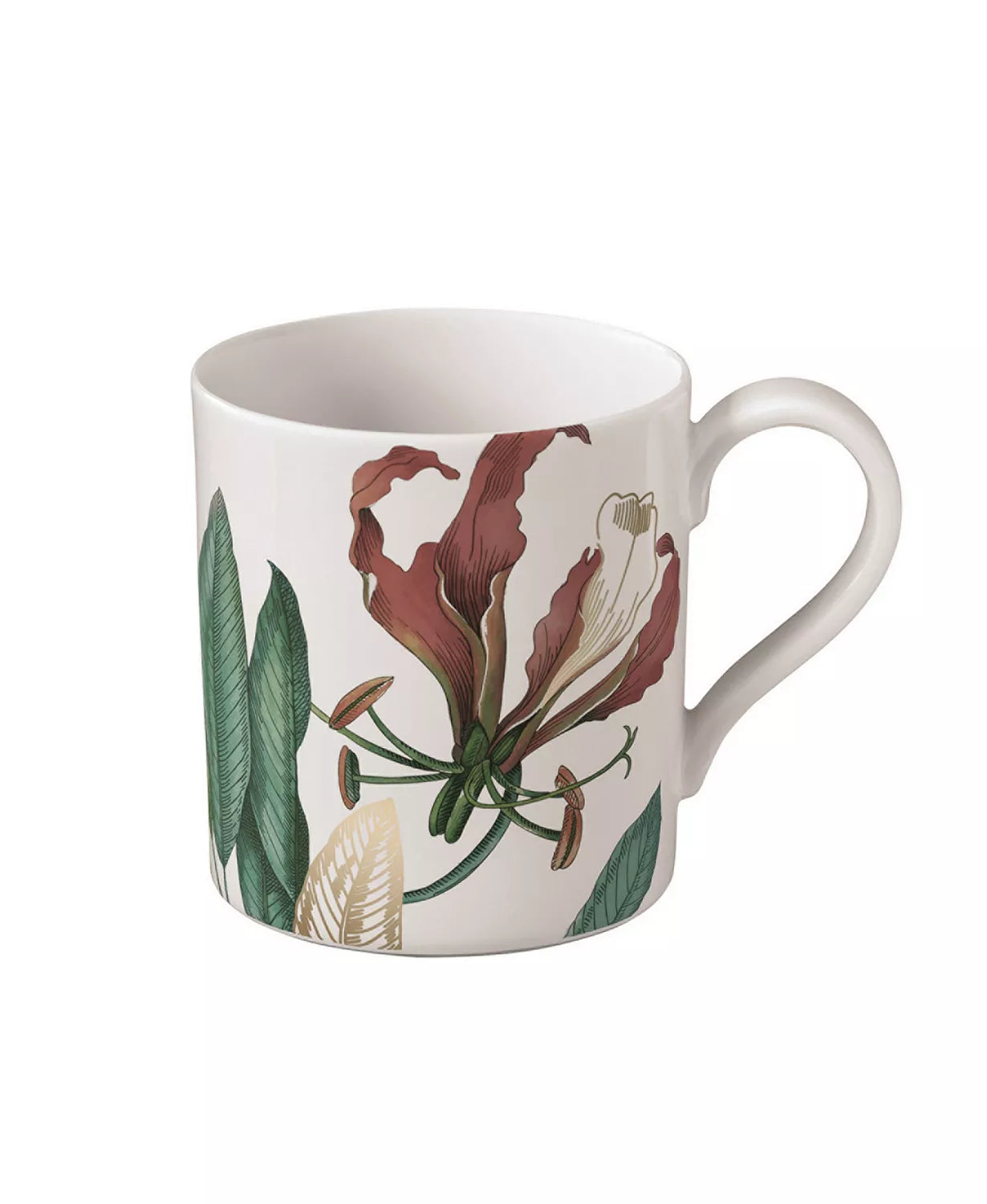 Premium White Coffee Mugs Set of 6 - Durable Ceramic Cups for Home, Office & Cafe Use - Perfect for Espresso, Latte & Tea - Dishwasher & Microwave Safe