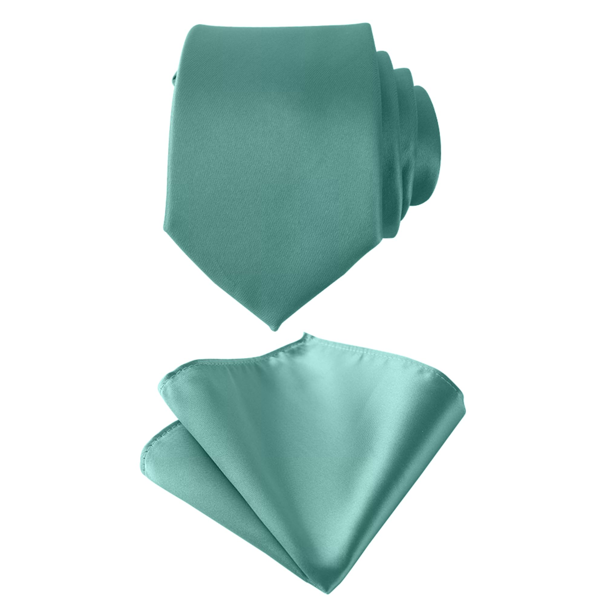 Premium Silk Men's Tie Set with Pocket Square - Elegant Neckties for Formal & Business Attire - Perfect for Weddings, Office & Special Occasions