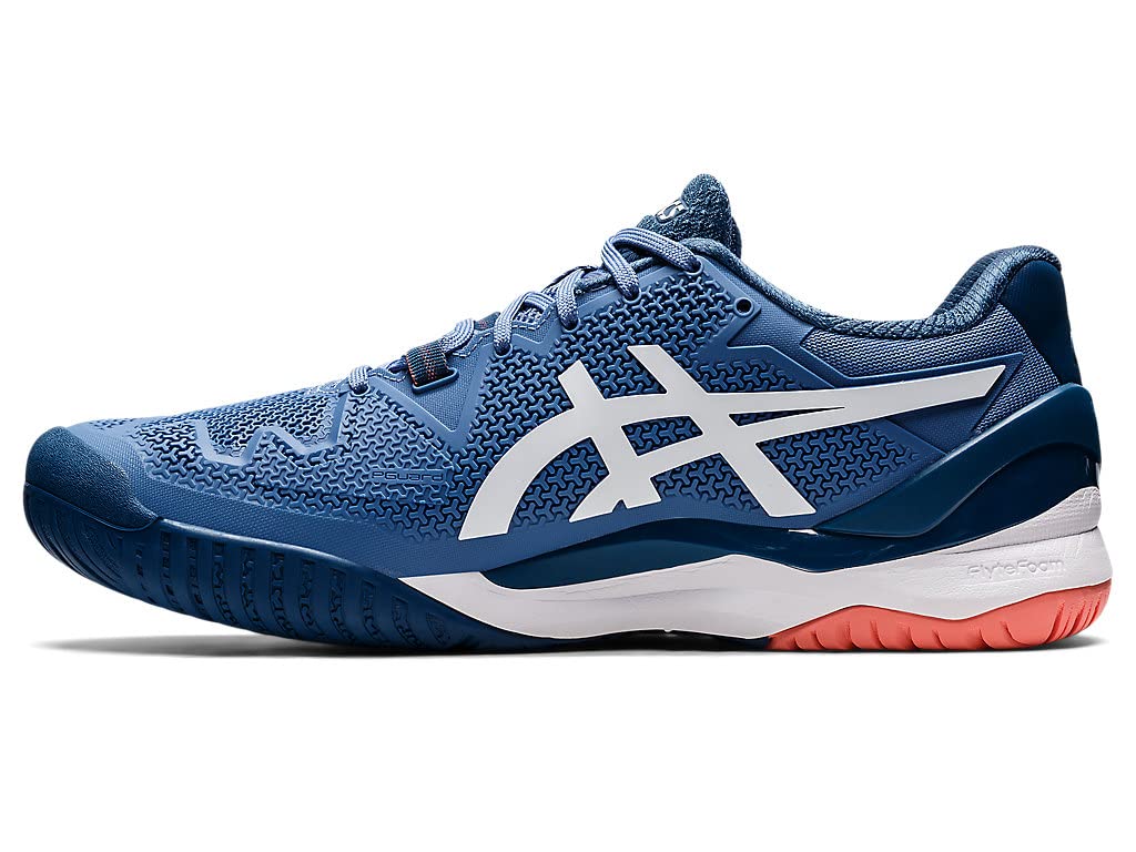 ASICS Men's Gel-Resolution 8 Tennis Shoes - Lightweight Cushioned Court Shoes for Competitive Play & Training | Indoor & Outdoor Tennis, Pickleball, Gym Workouts