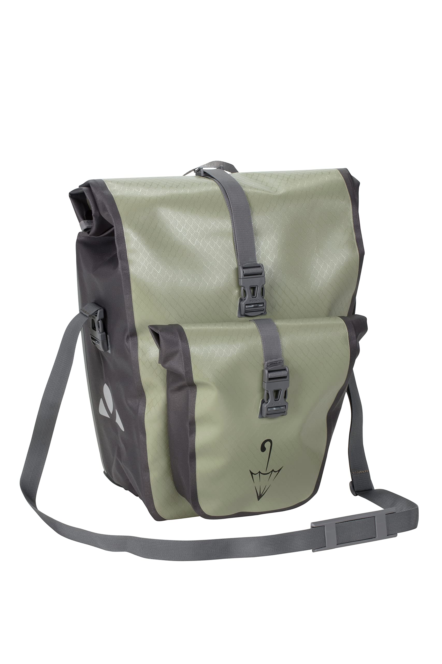 VAUDE Aqua Back Plus Waterproof Rear Pannier Bags for Bicycle Touring & Commuting - Special Edition (Fango SE, One Size) - Ideal for Cycling Adventures, Urban Commute & Outdoor Travel