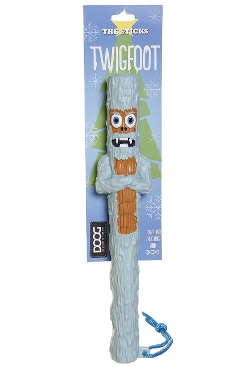DOOG - Glow-in-The-Dark Christmas Fetch Toys for Dogs, Splinter-Free & Floatable Chew Sticks, Safe Alternative to Real Wood - Perfect for Outdoor Play, Pool Fun & Nighttime Fetch Games