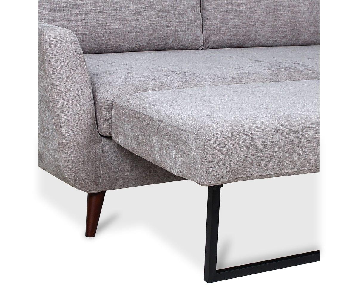 Jett Pull Out Storage Sleeper Sofa Bed with Under Seat Storage - Perfect for Small Spaces, Guest Rooms & Apartments