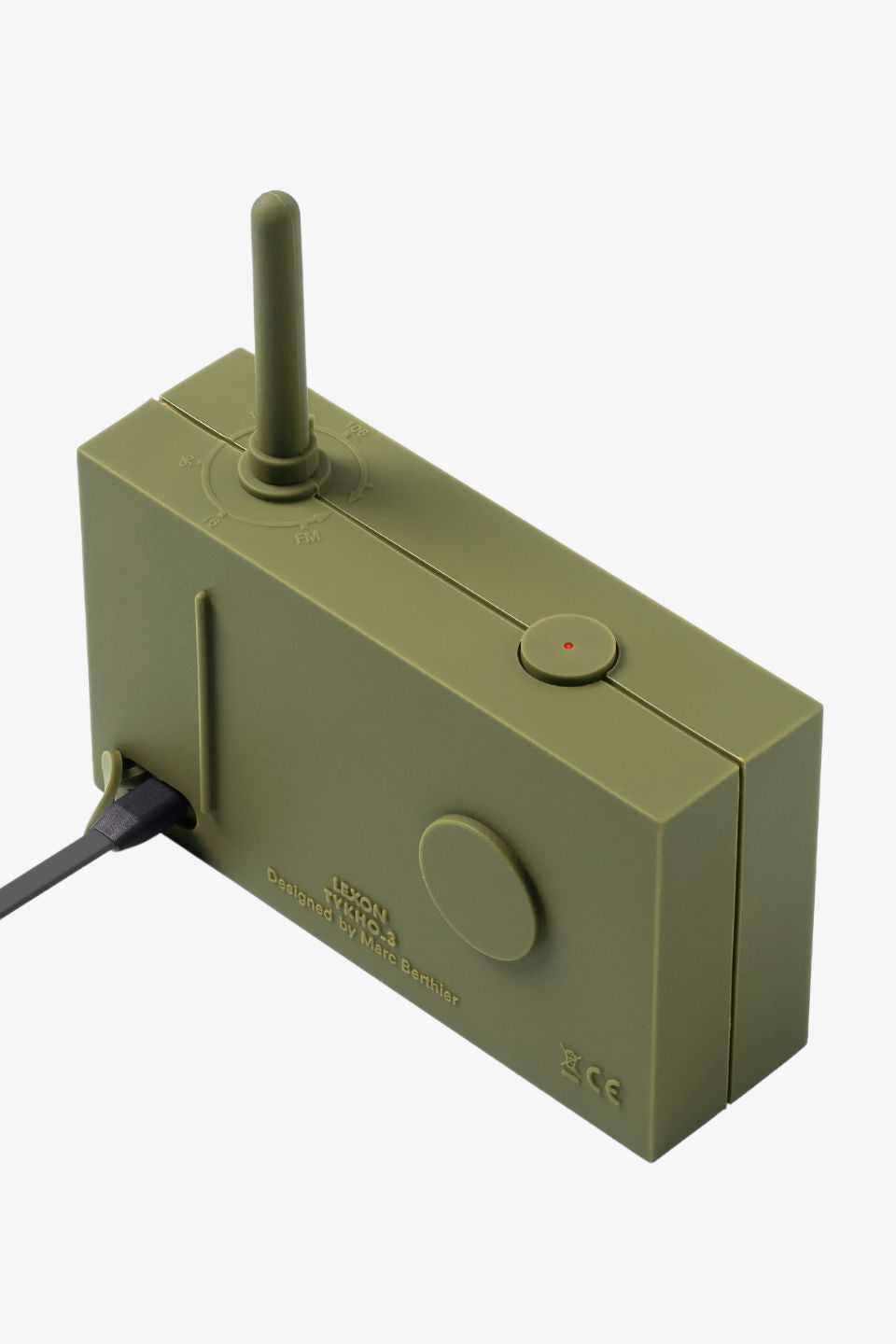 Wireless Bluetooth Speaker with FM Radio, Portable Outdoor Speaker for Camping, Beach, and Travel - Khaki Color