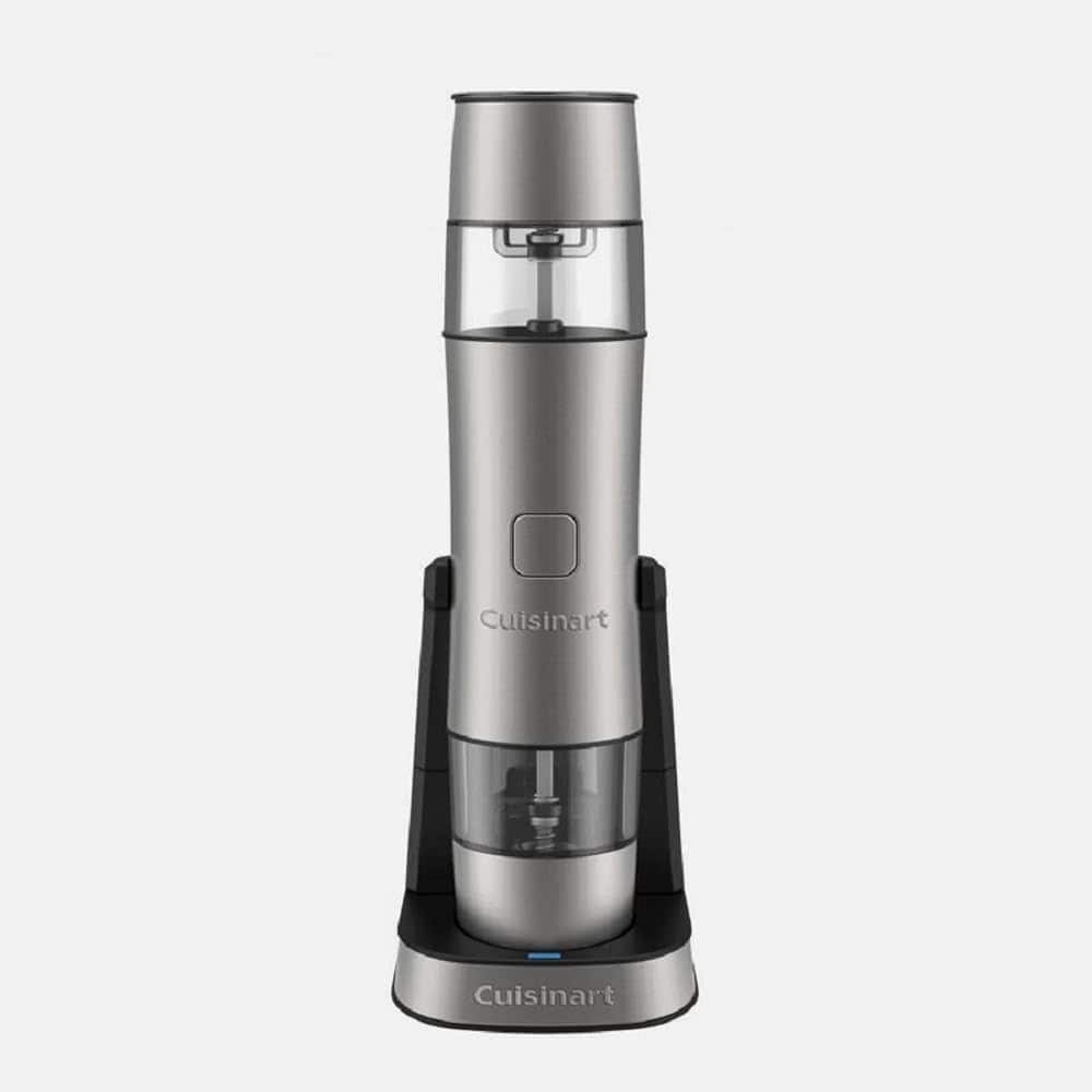 Cuisinart Rechargeable Electric Salt, Pepper & Spice Grinder Mill Set - Perfect for Kitchen, Dining Table & Outdoor Cooking