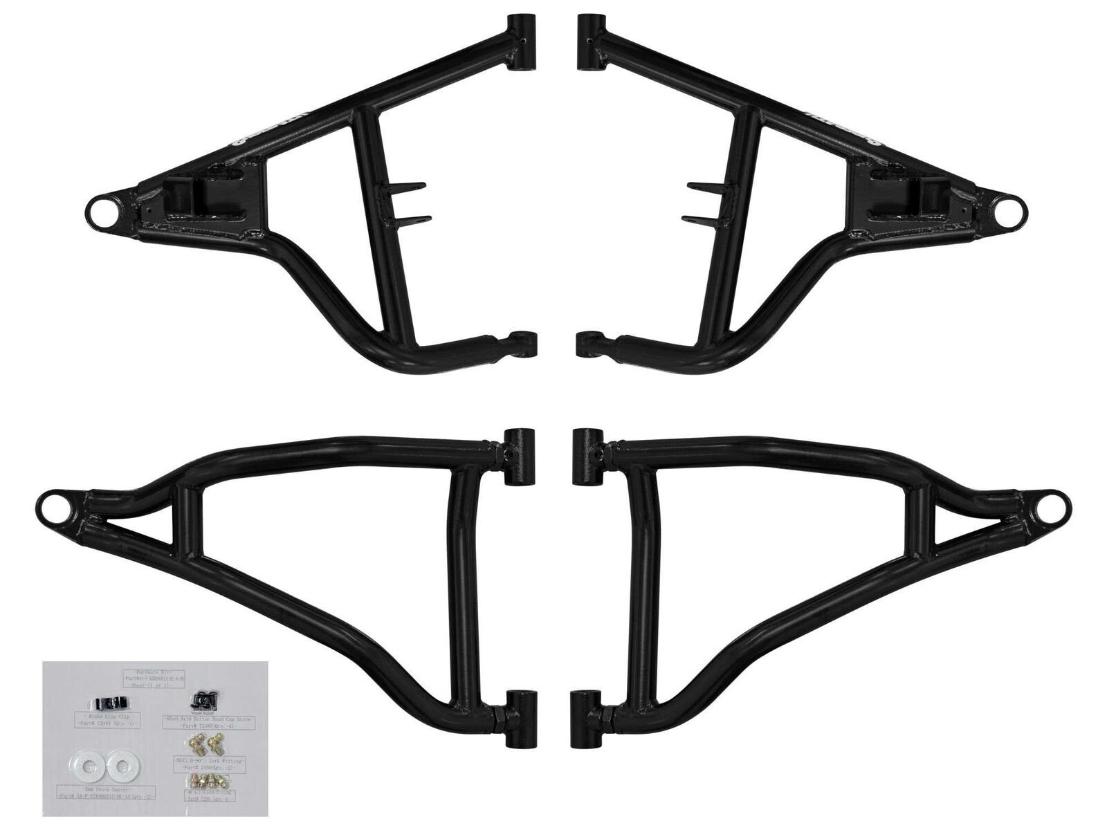 Heavy Duty High Clearance A-Arms for Polaris RZR S 900 & RZR 4 900 (2015-2016) | 1.5
